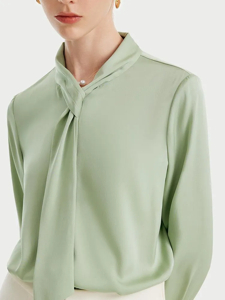 22 Momme Silk Flutter Shirt