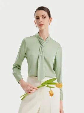 22 Momme Silk Flutter Shirt