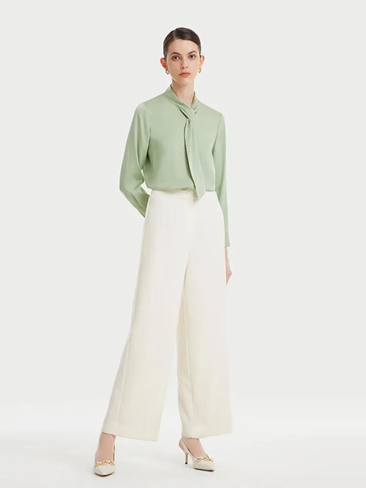 22 Momme Silk Flutter Shirt