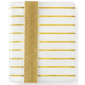 A5 Bullet Planner Kit Gold Stripe