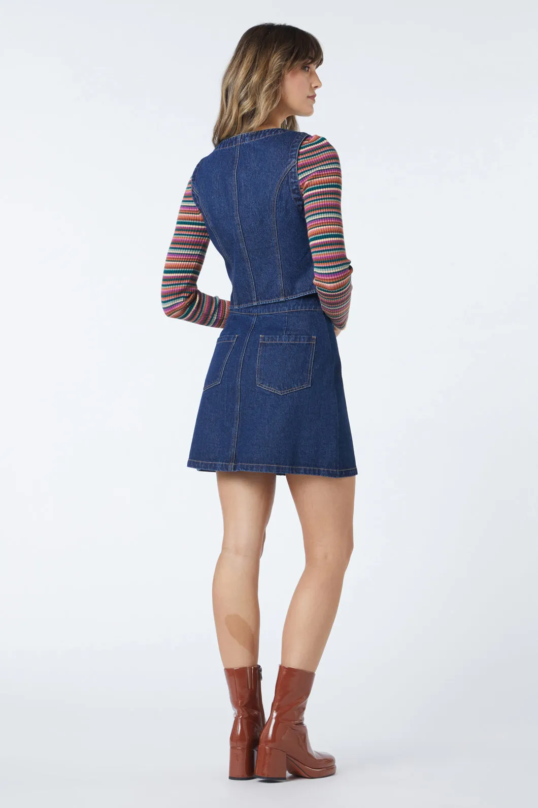 April Denim Vest