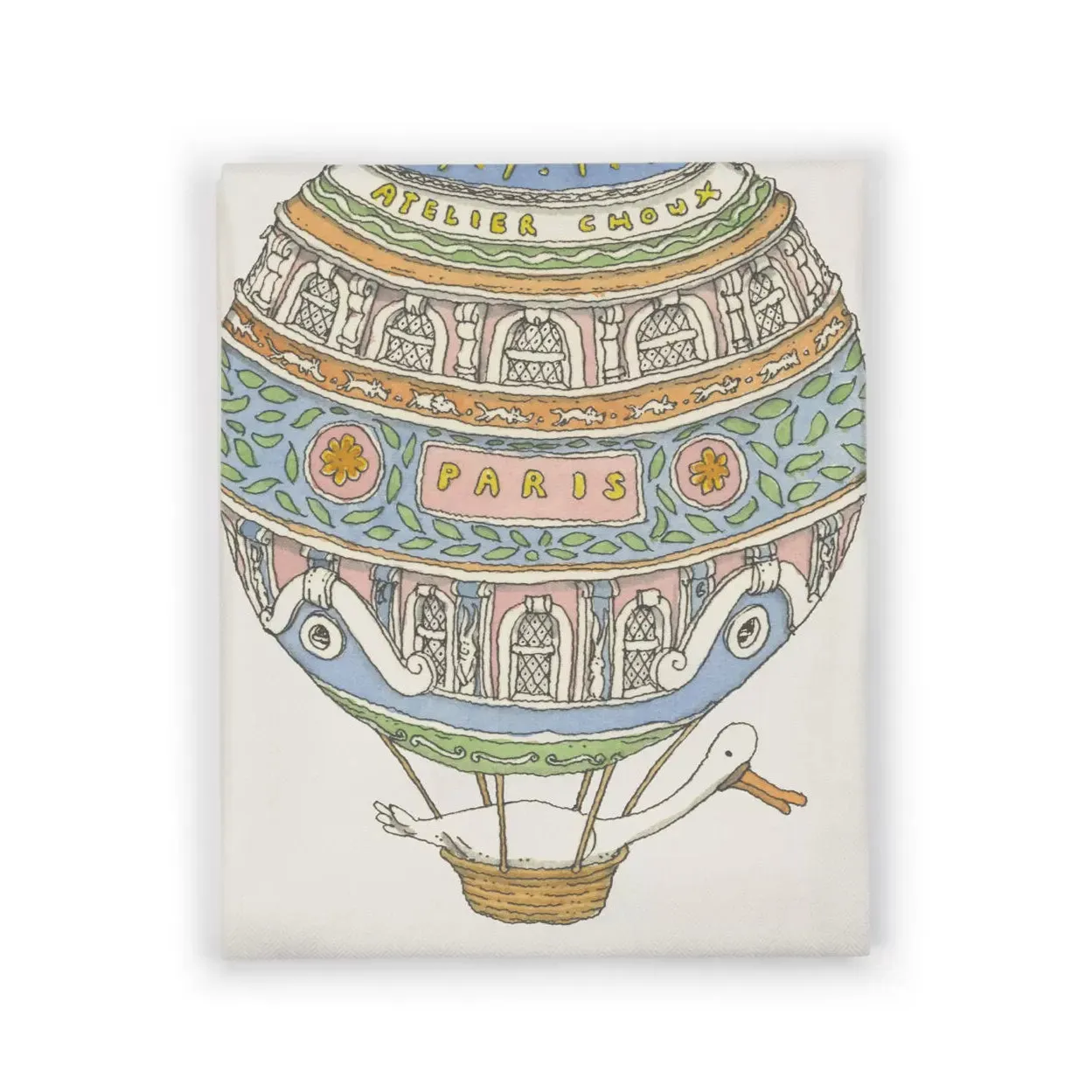 Atelier Choux Cashmere Blanket Hot Air Balloons