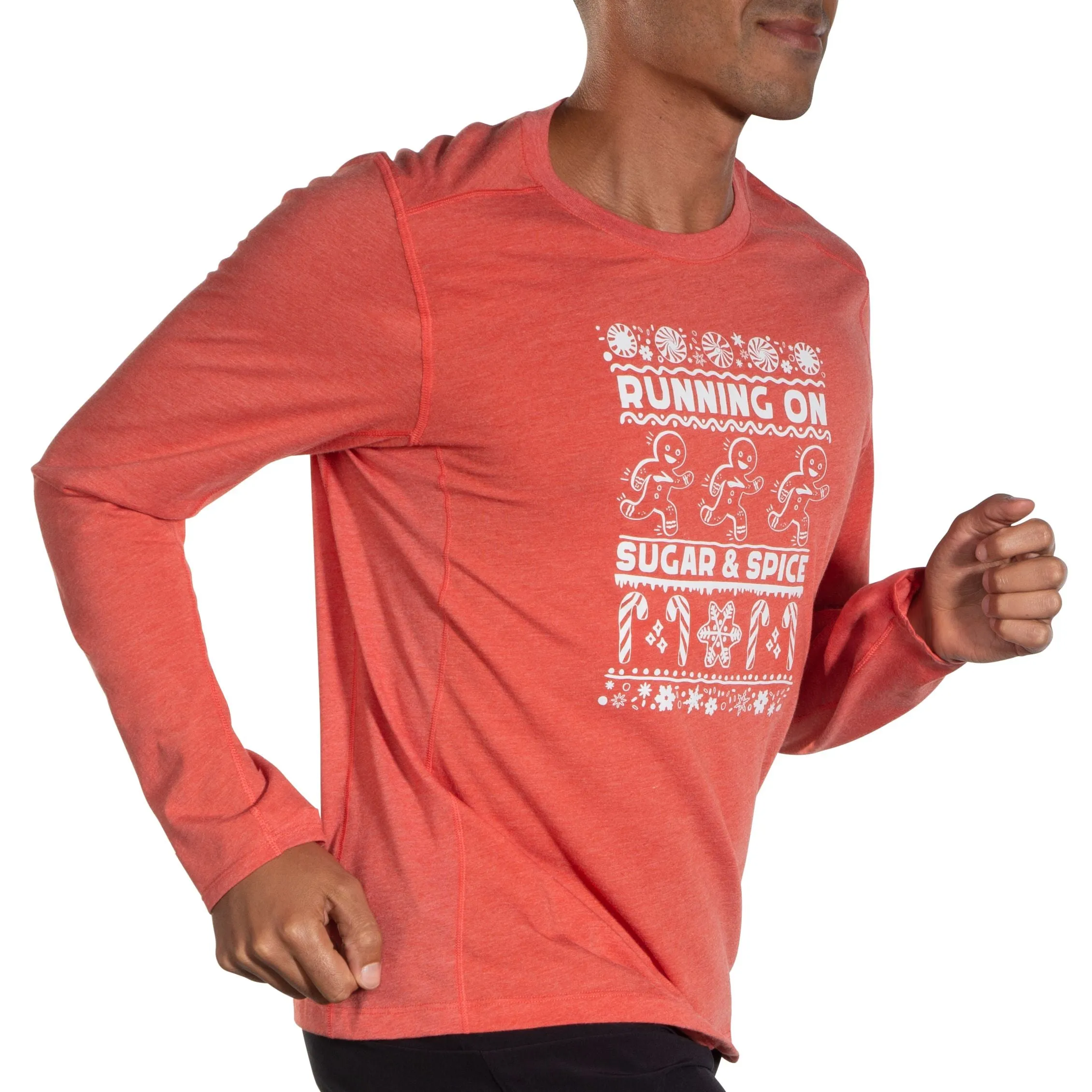 Brooks Men's Distance Long Sleeve 2.0 Run Merry