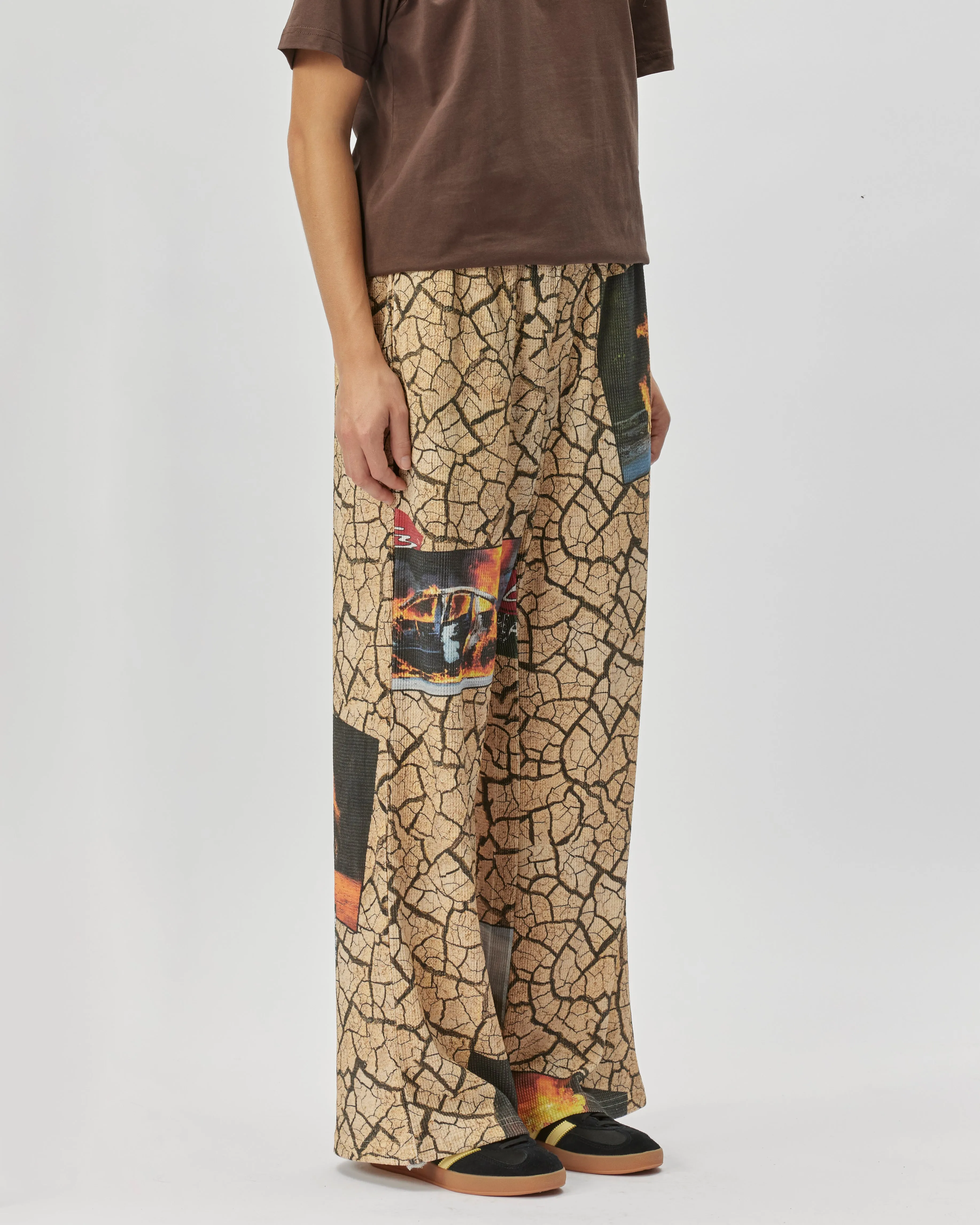 Cracked Earth Relax Fit Pant