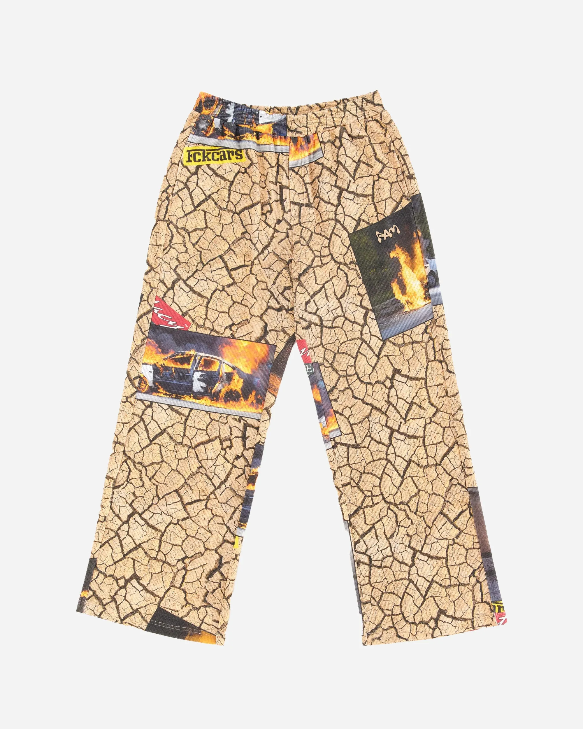 Cracked Earth Relax Fit Pant