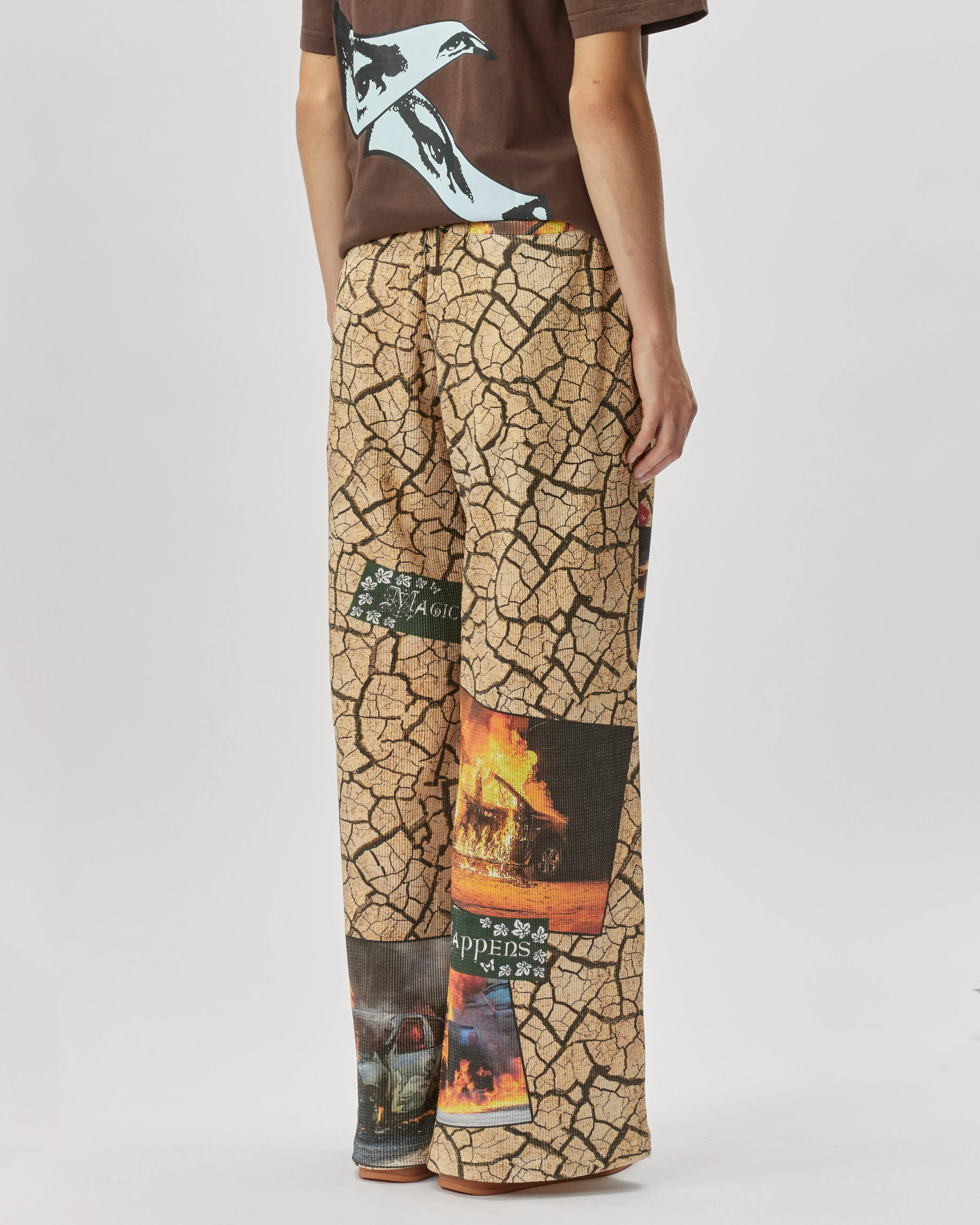 Cracked Earth Relax Fit Pant