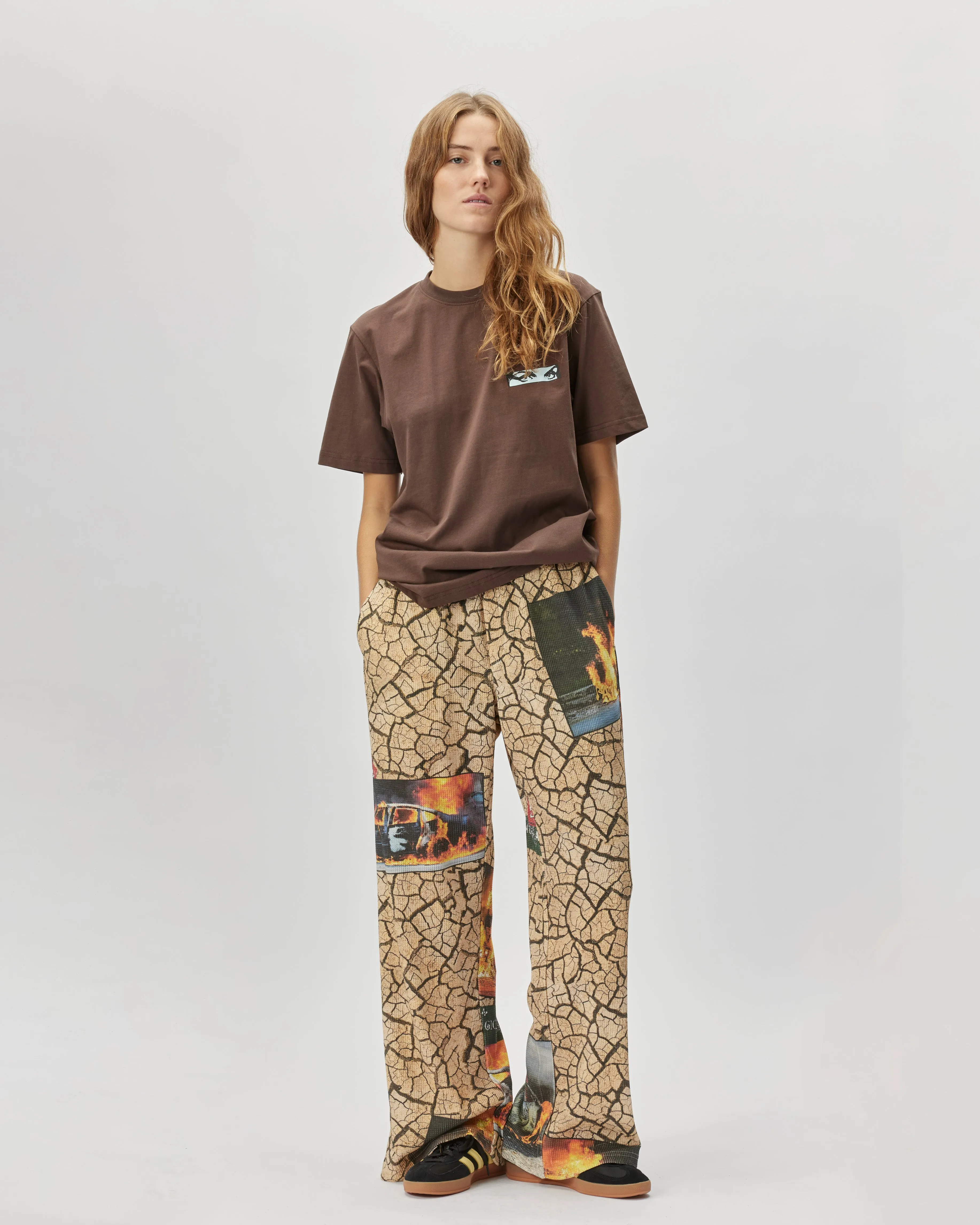 Cracked Earth Relax Fit Pant