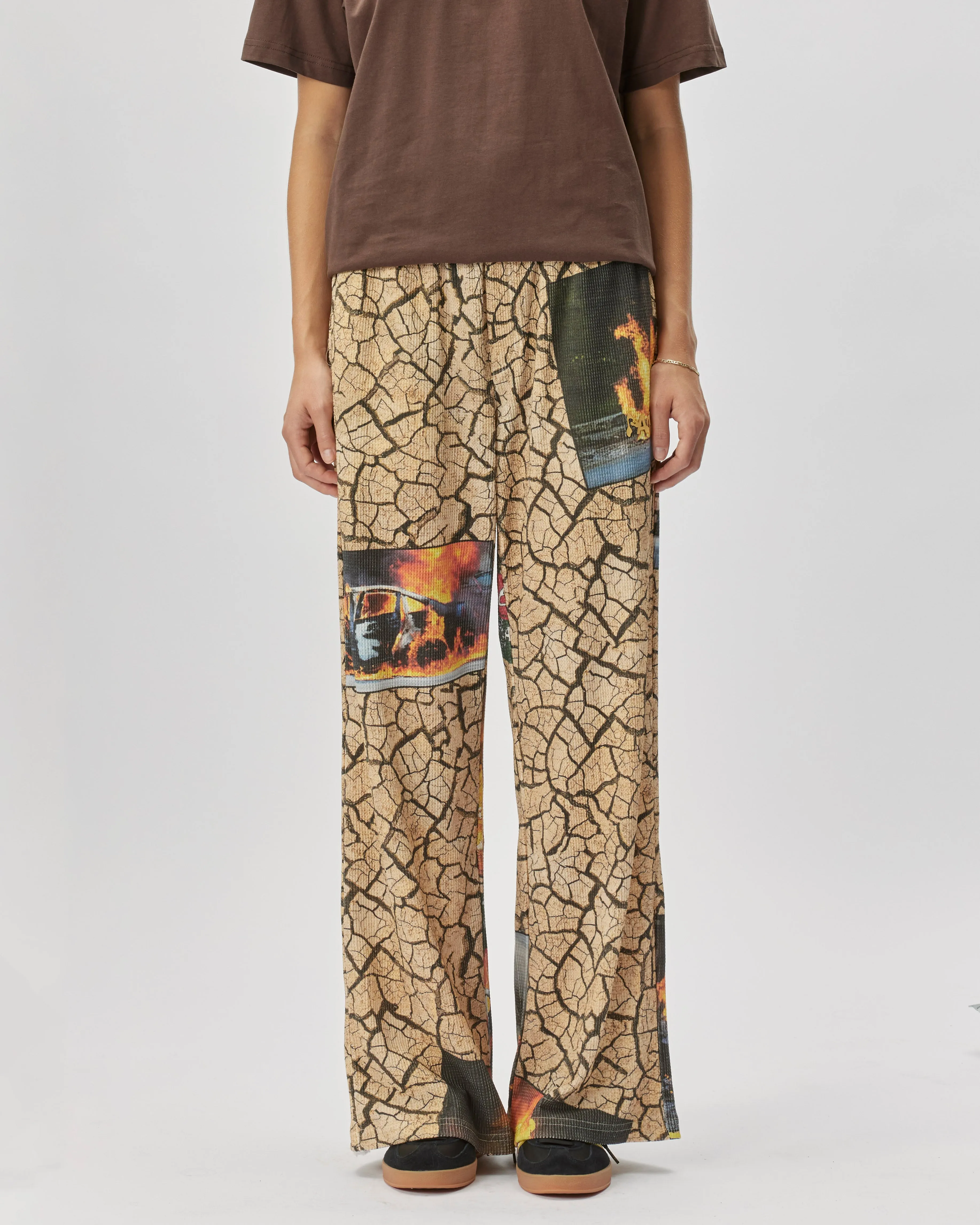 Cracked Earth Relax Fit Pant