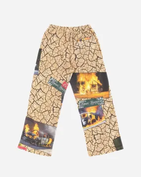 Cracked Earth Relax Fit Pant