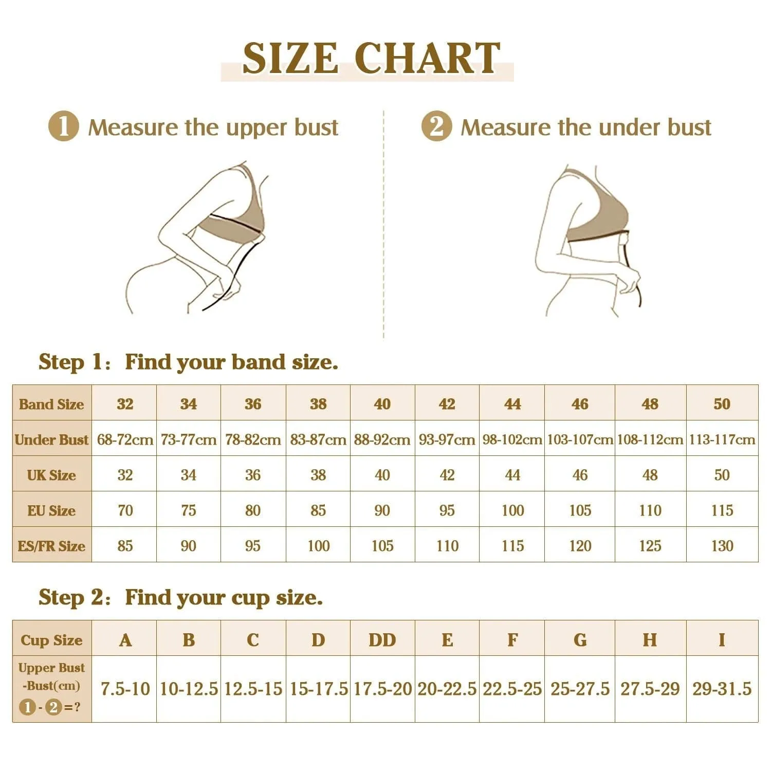 Delimira Seamless Silicone Bands Strapless Bra Plus Size