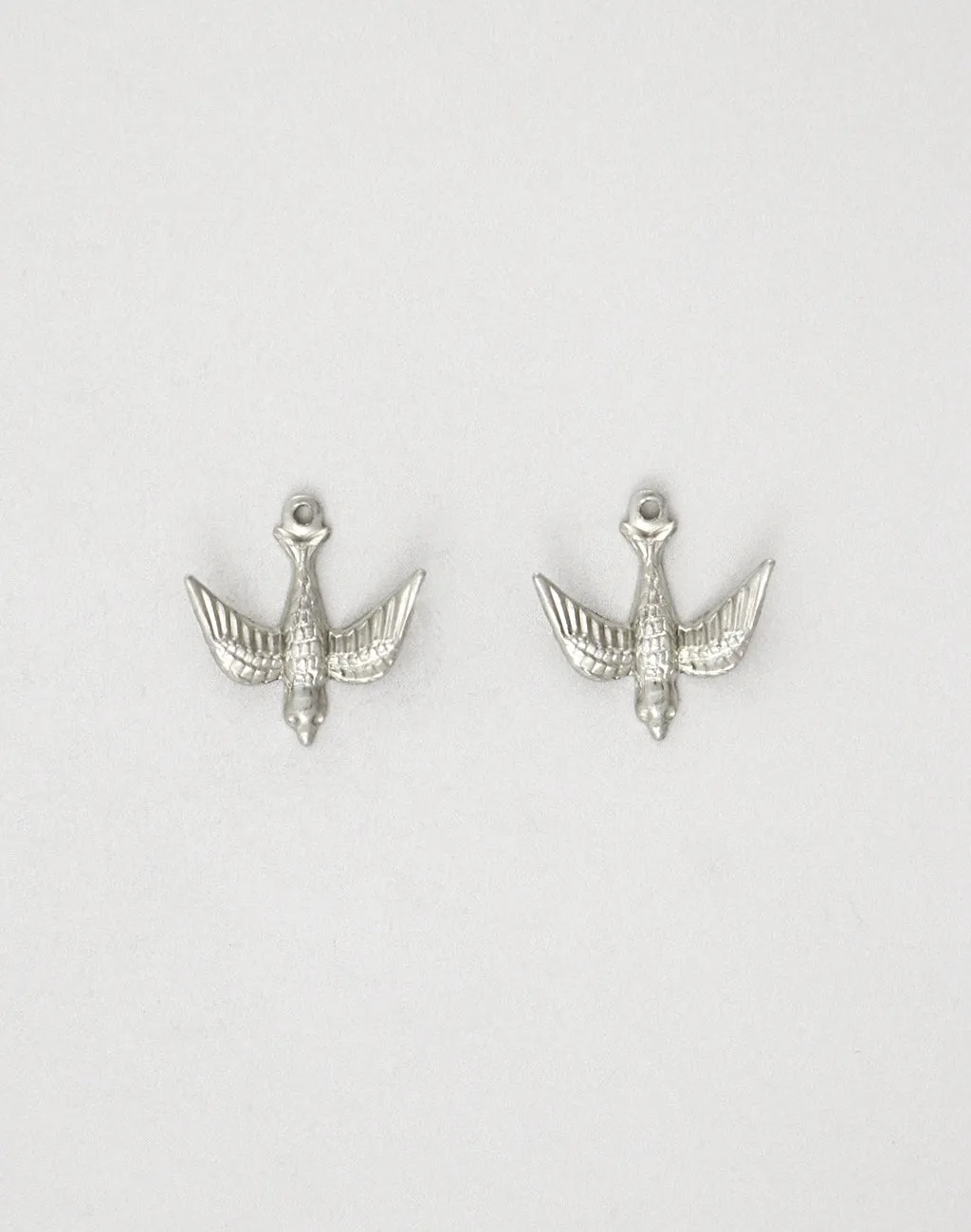 Downward Bird, 17mm, (2pcs)