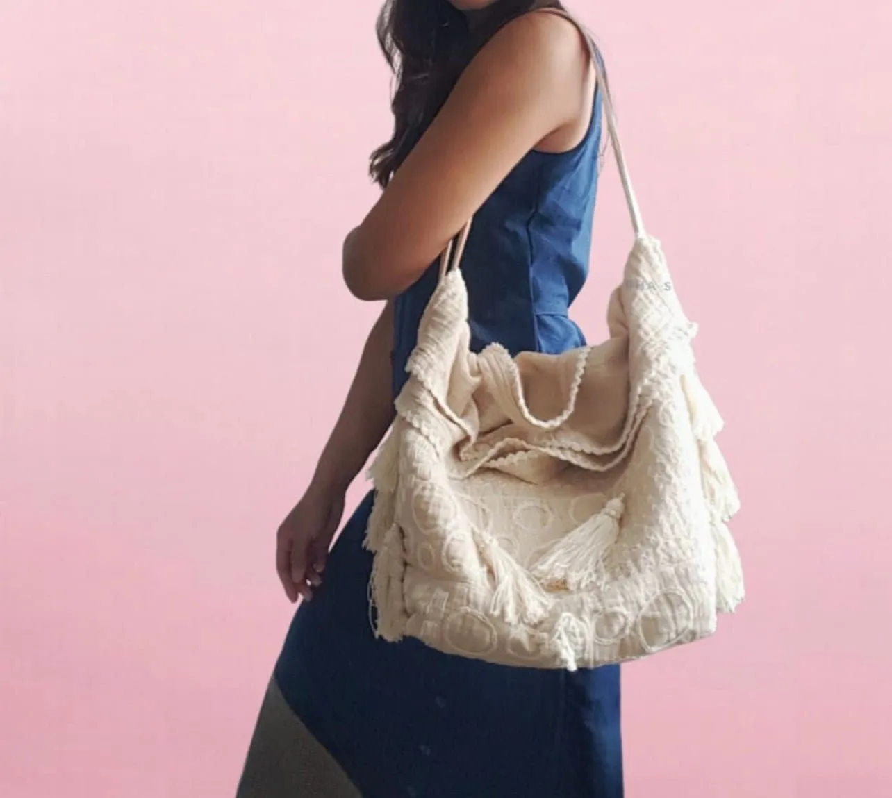 EMBROIDERED BOHO CHIC BAG ORION
