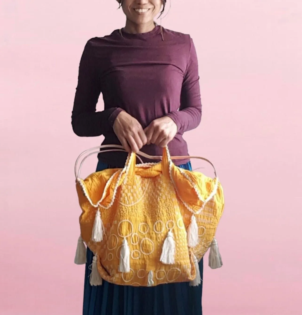 EMBROIDERED BOHO CHIC BAG ORION