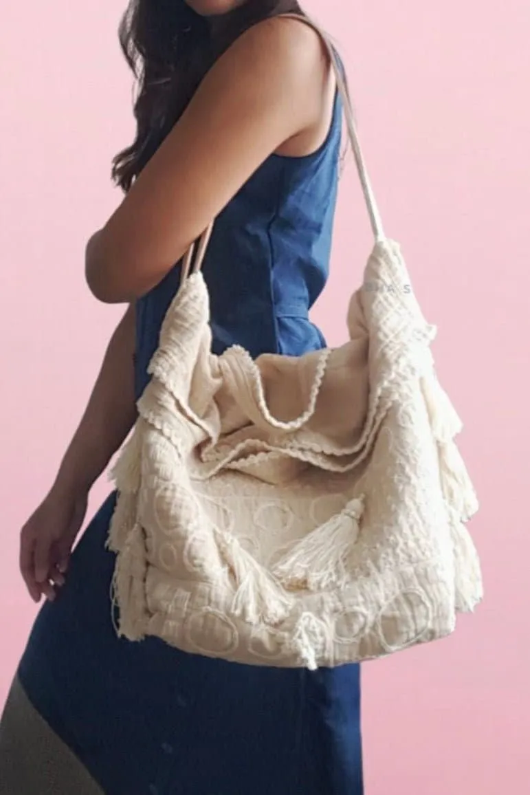 EMBROIDERED BOHO CHIC BAG ORION