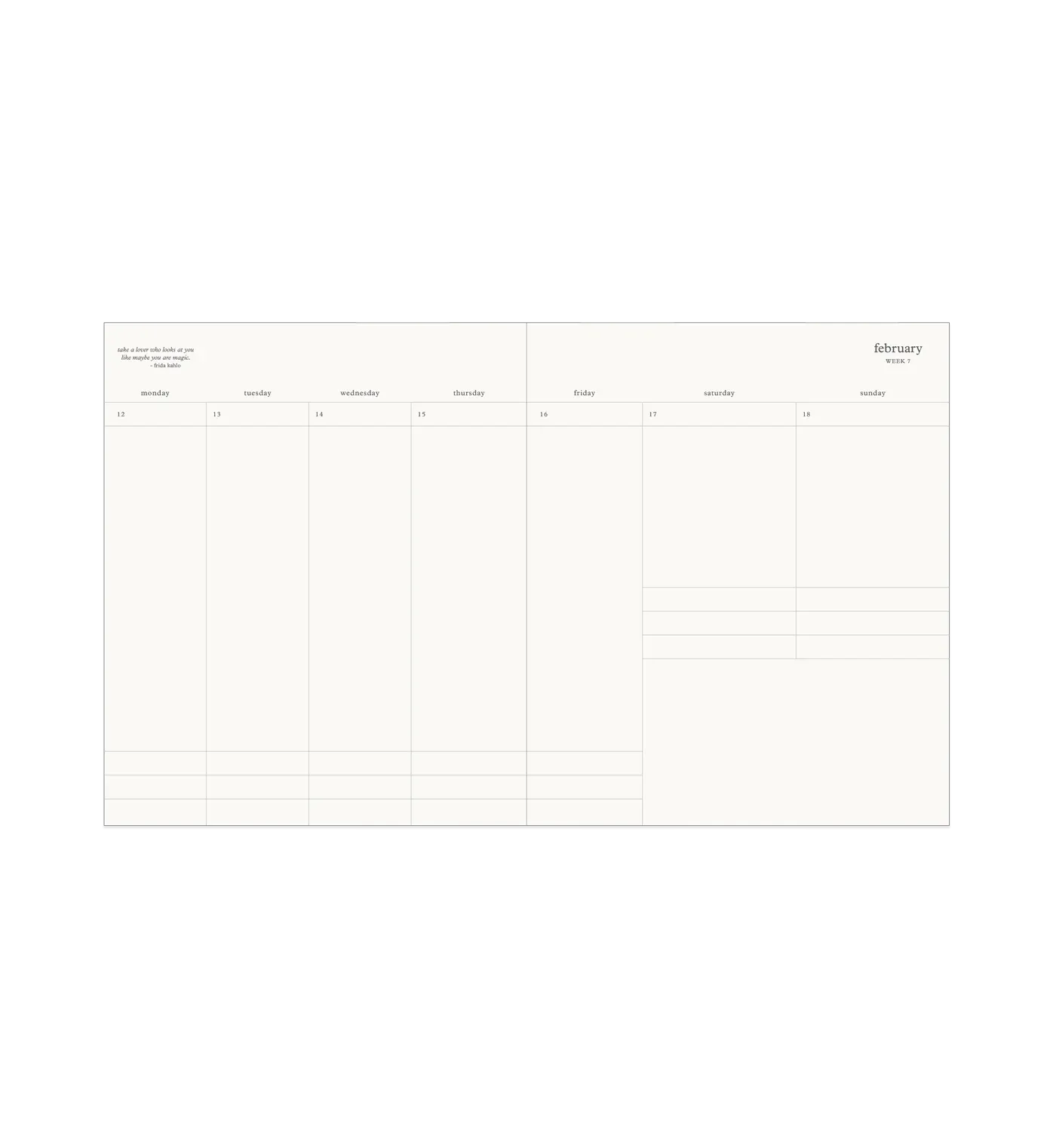 Emma Kate Co. 2025 Planner - Signature | VERTICAL Weekly Layout | Various Colours