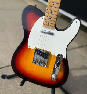 Fender Custom Shop 1958 Journeyman Relic Telecaster, Wide-Fade Chocolate 3-Color Sunburst 7lbs 0.1oz