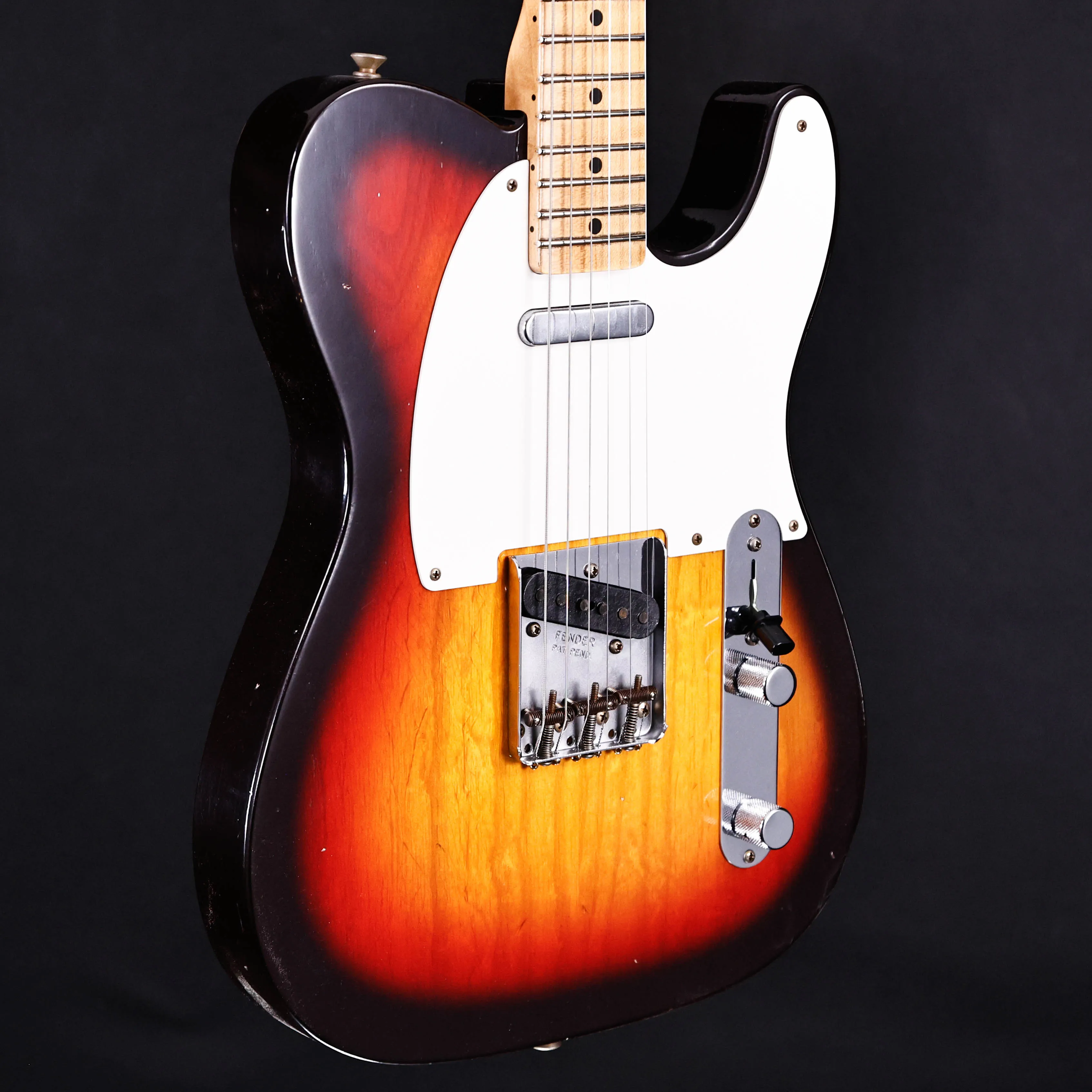 Fender Custom Shop 1958 Journeyman Relic Telecaster, Wide-Fade Chocolate 3-Color Sunburst 7lbs 0.1oz