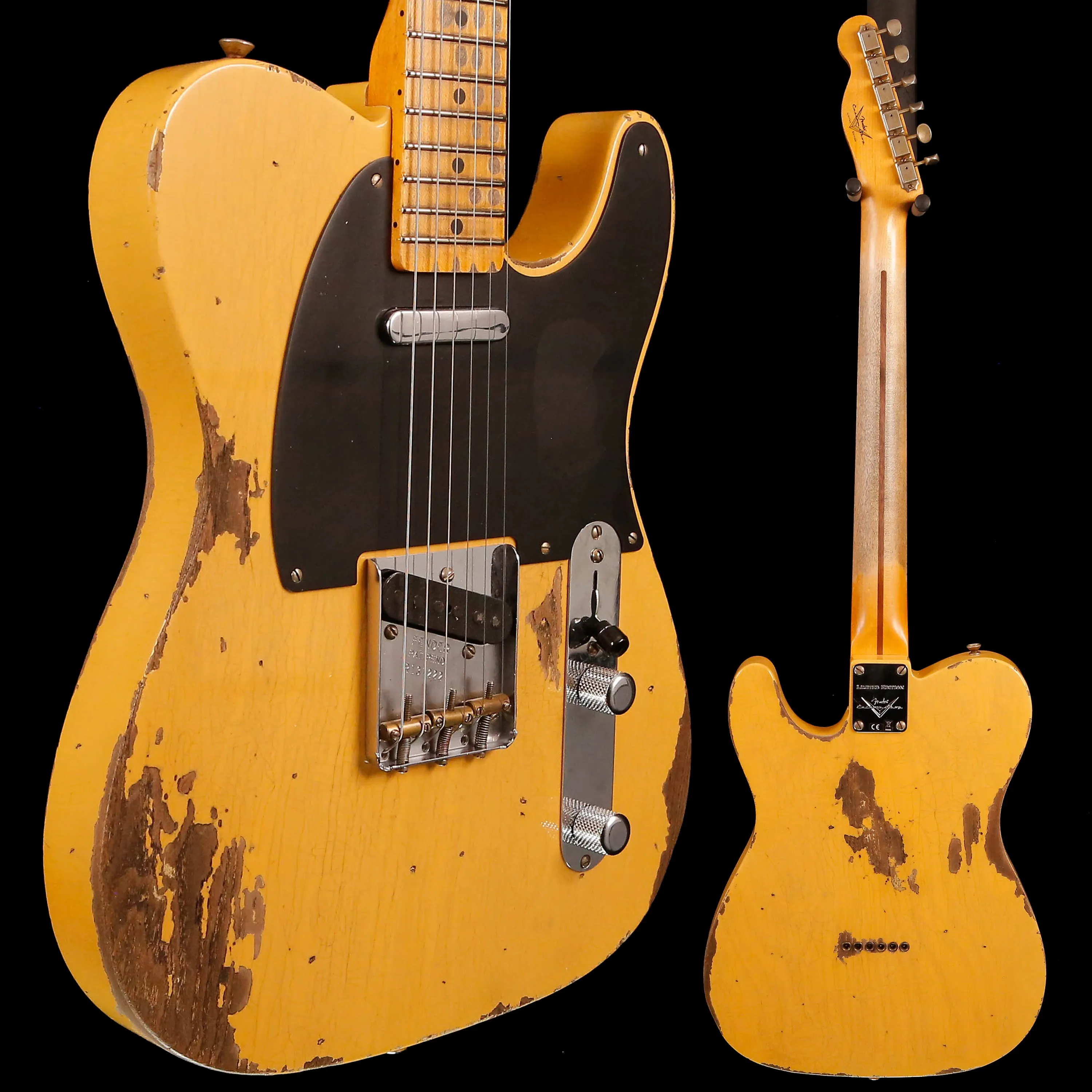 Fender Custom Shop LTD '51 Nocaster Heavy Relic, Nocaster Blonde 7lbs 3.9oz