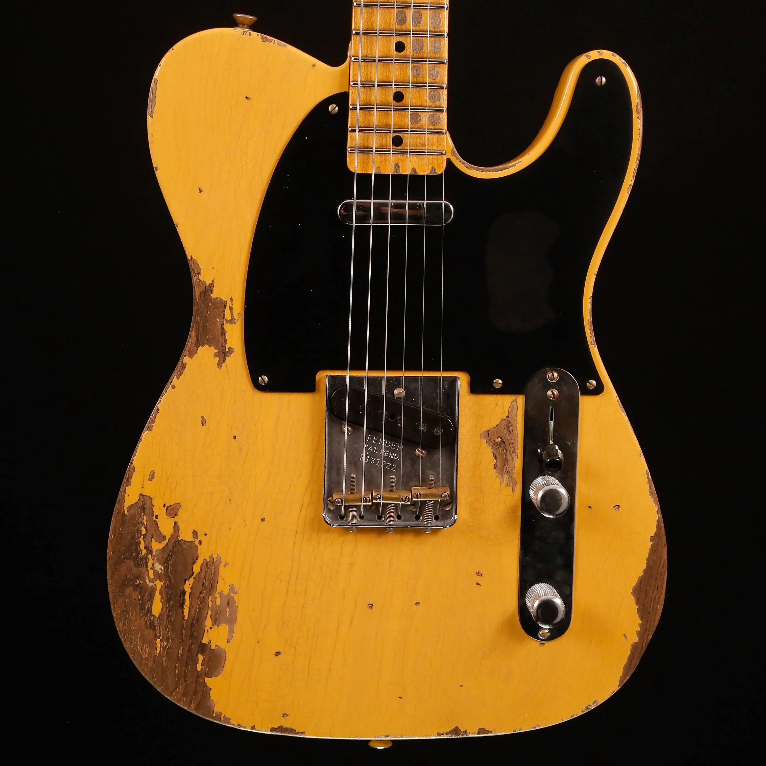 Fender Custom Shop LTD '51 Nocaster Heavy Relic, Nocaster Blonde 7lbs 3.9oz