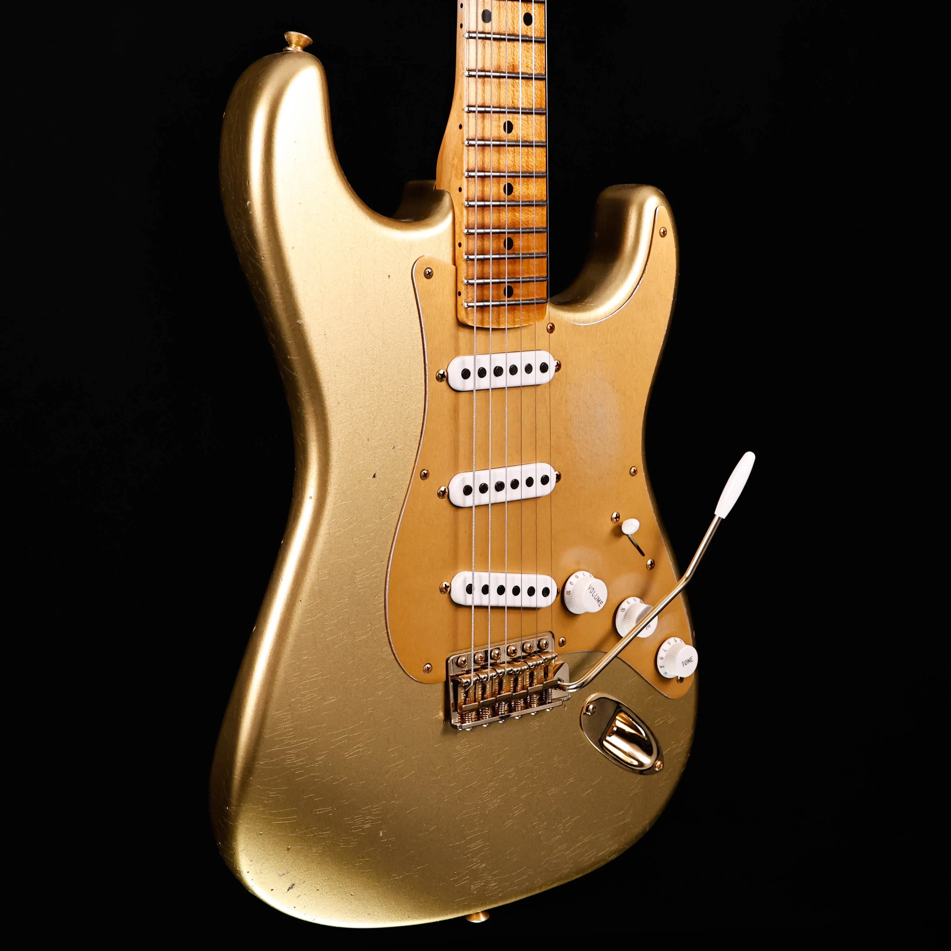Fender Custom Shop LTD 54' Stratocaster Journeyman, Haynes Limited Edition Gold 8lbs 1.5oz
