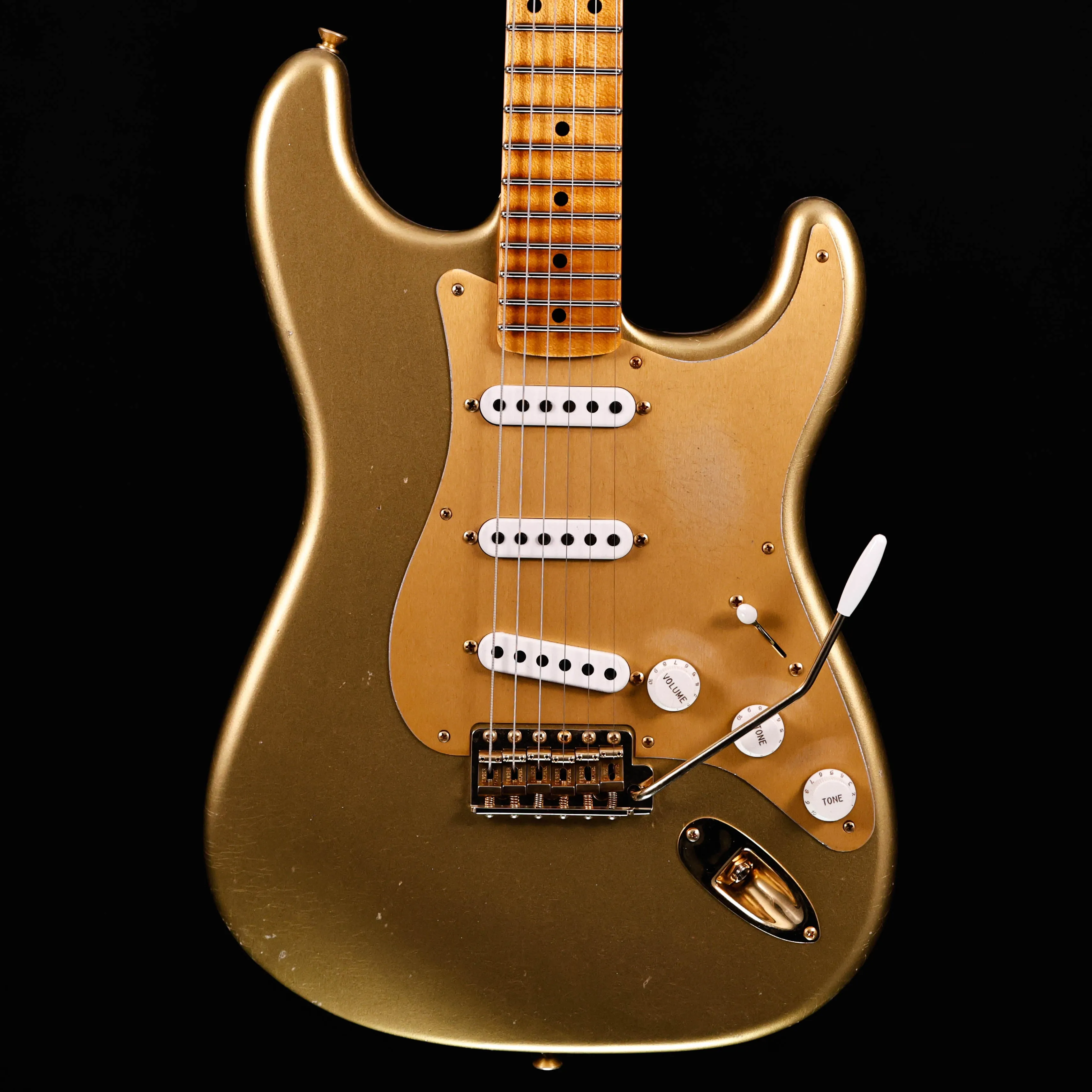 Fender Custom Shop LTD 54' Stratocaster Journeyman, Haynes Limited Edition Gold 8lbs 1.5oz