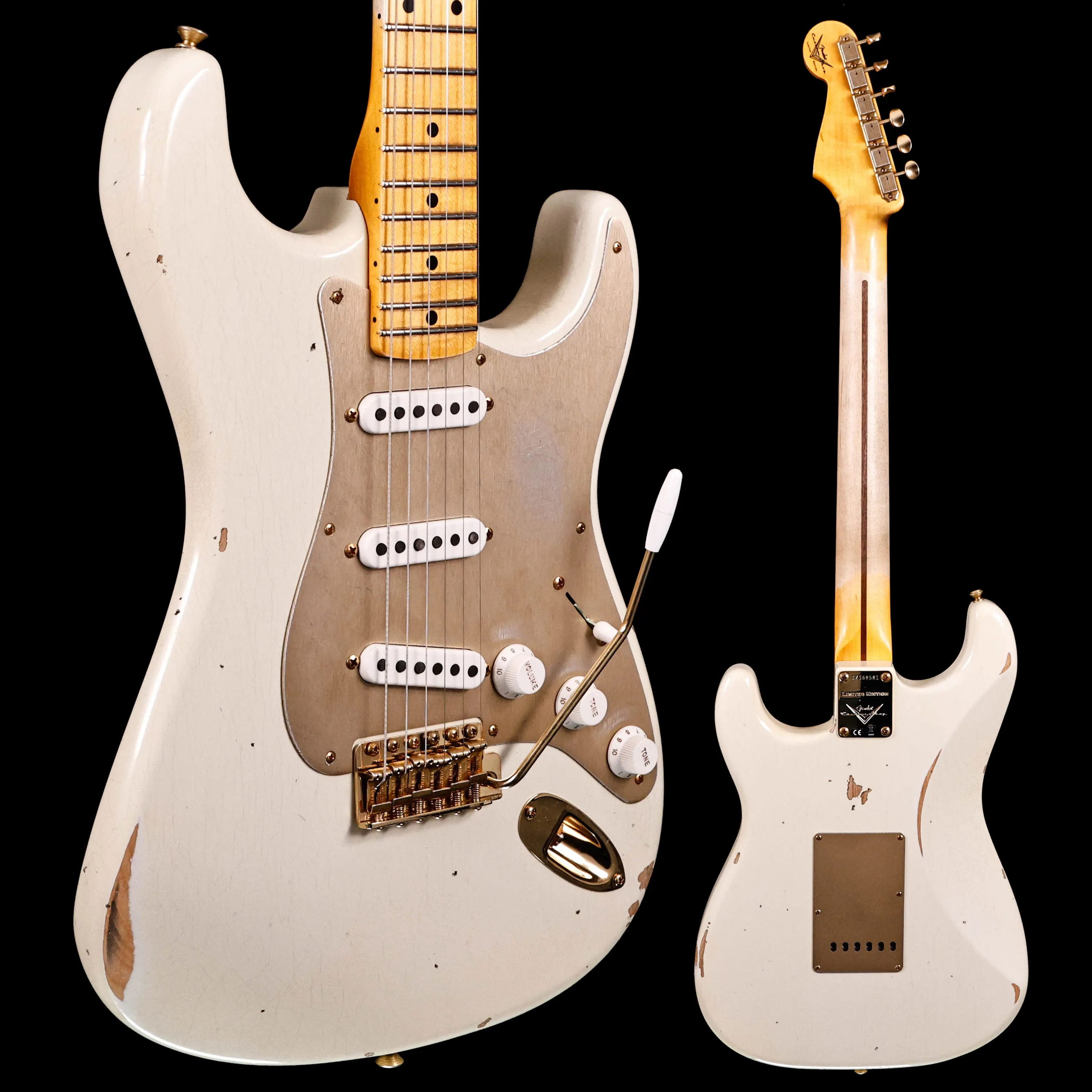 Fender Custom Shop LTD '55 Stratocaster Relic, 55 Desert Tan 7lbs 10.5oz