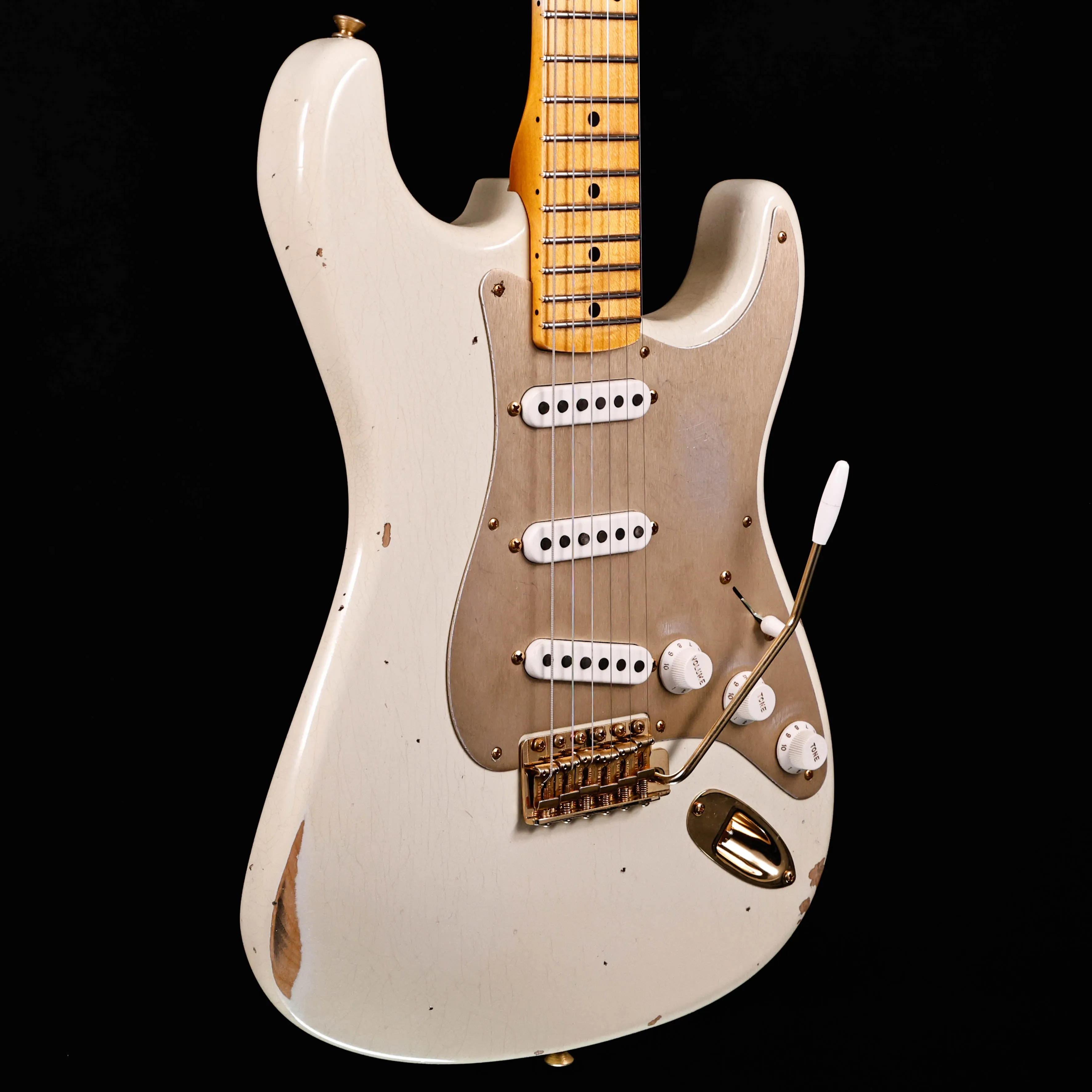 Fender Custom Shop LTD '55 Stratocaster Relic, 55 Desert Tan 7lbs 10.5oz