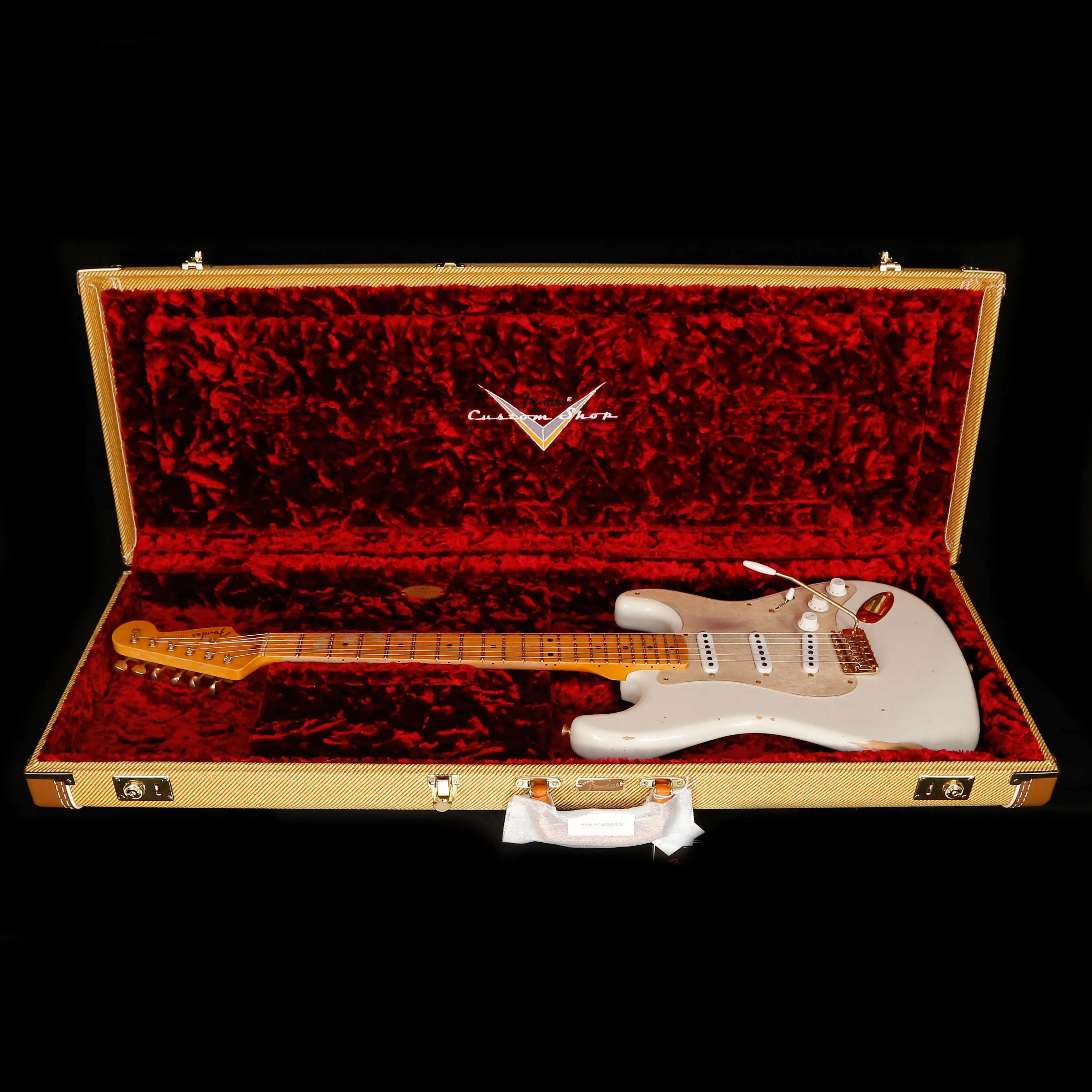 Fender Custom Shop LTD '55 Stratocaster Relic, 55 Desert Tan 7lbs 9.4oz