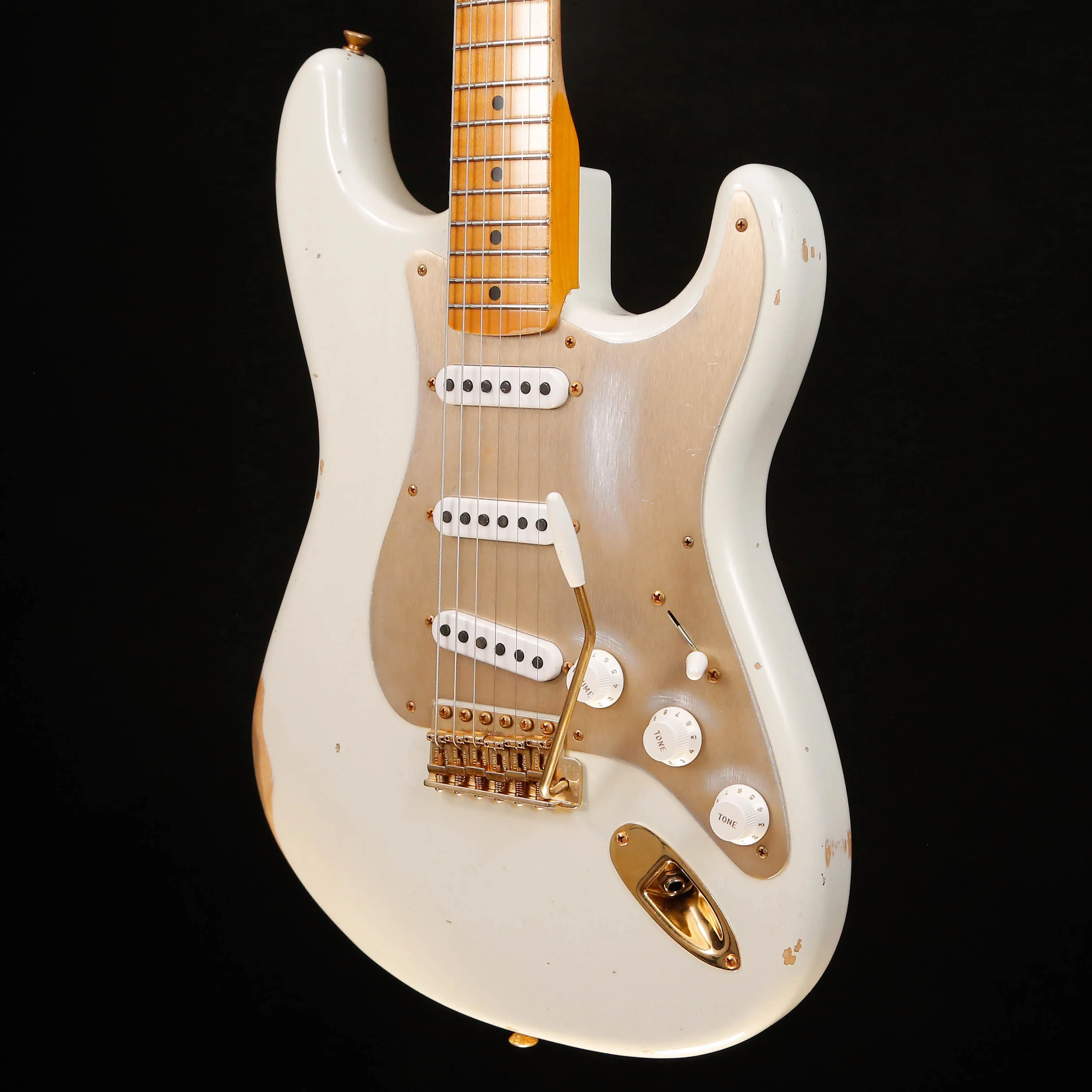 Fender Custom Shop LTD '55 Stratocaster Relic, 55 Desert Tan 7lbs 9.4oz