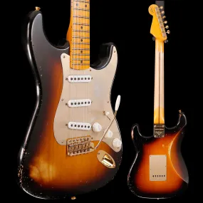 Fender Custom Shop LTD '55 Stratocaster Relic, Wide-fade 2-Color SB 7lb 7.5oz