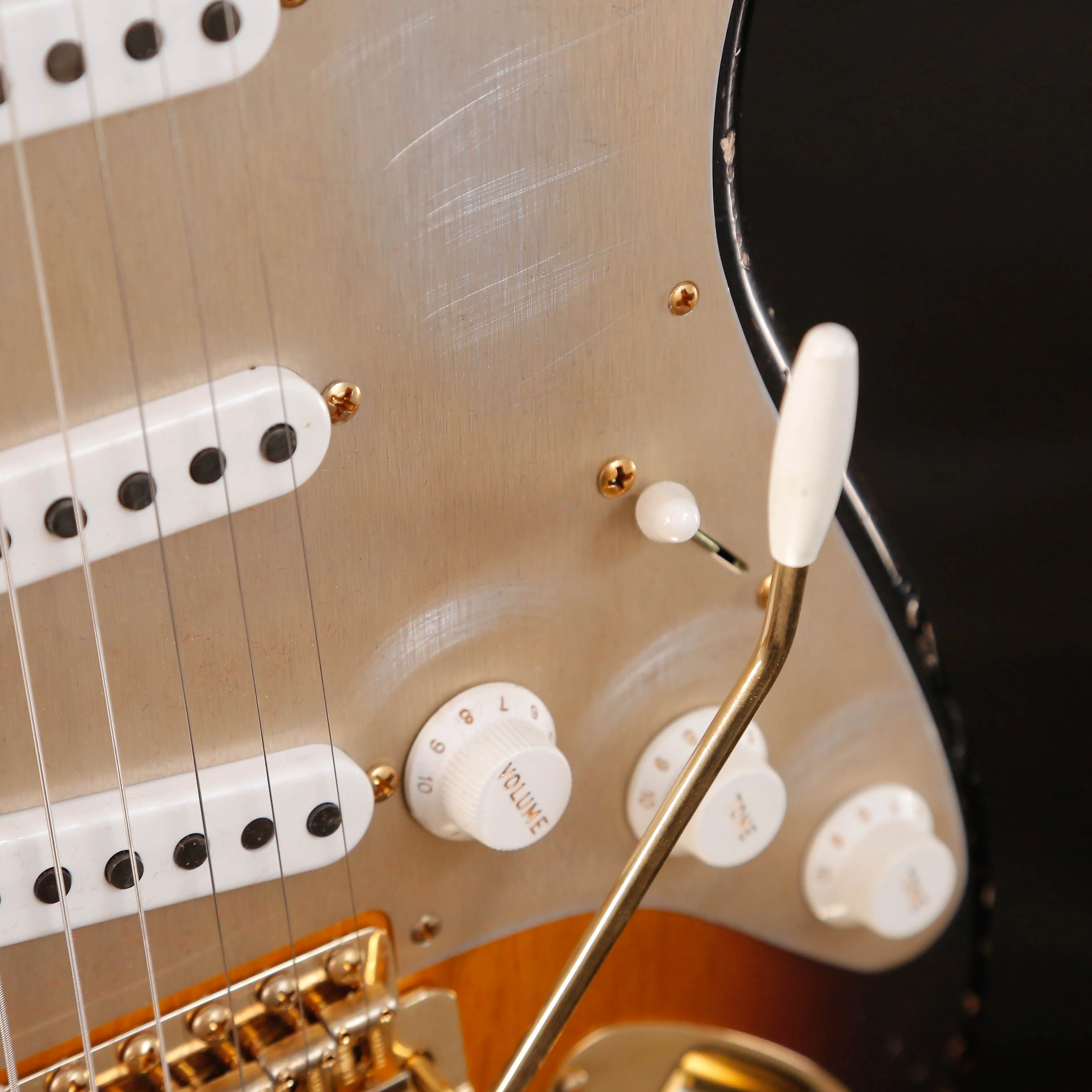 Fender Custom Shop LTD '55 Stratocaster Relic, Wide-fade 2-Color SB 7lb 7.5oz