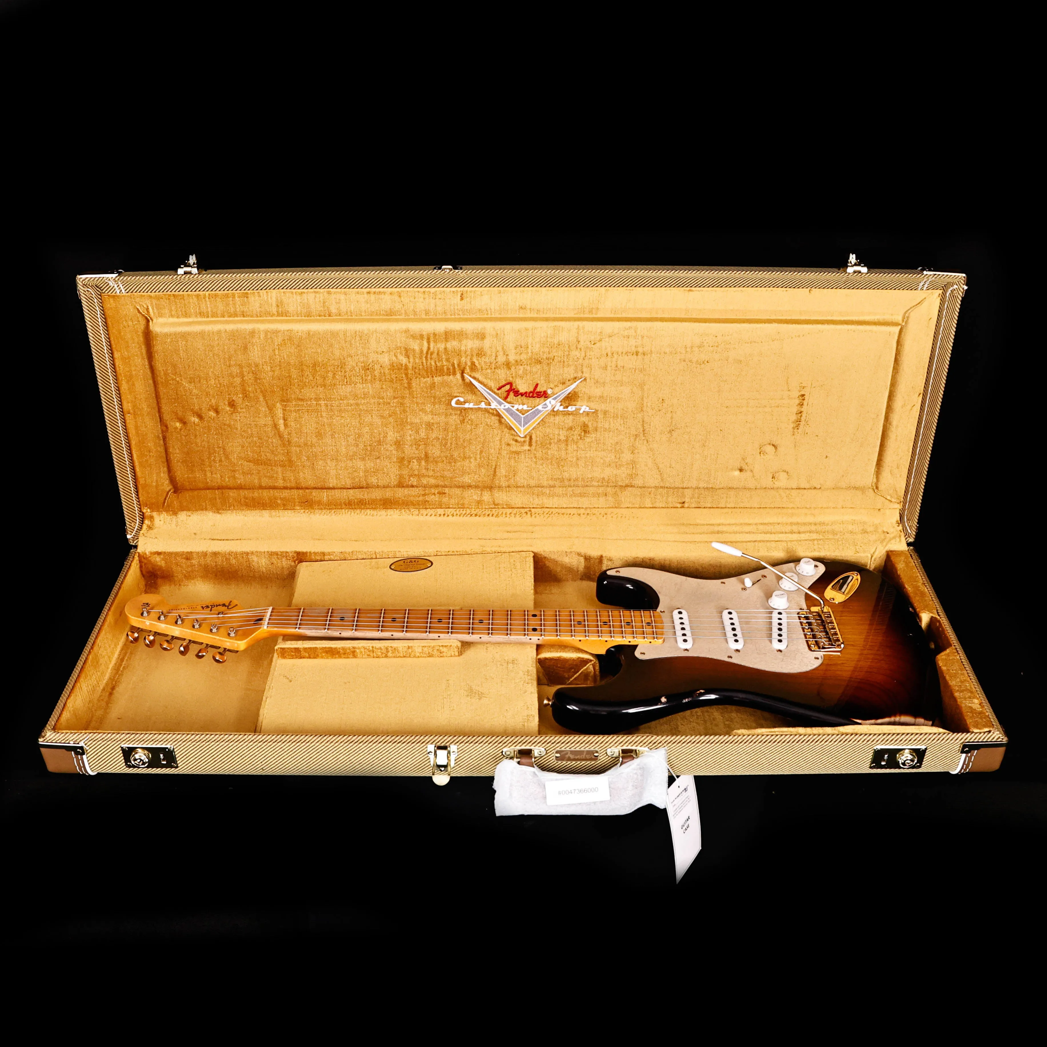 Fender Custom Shop LTD '55 Stratocaster Relic, Wide-fade 2-Color SB 7lbs 8.3oz