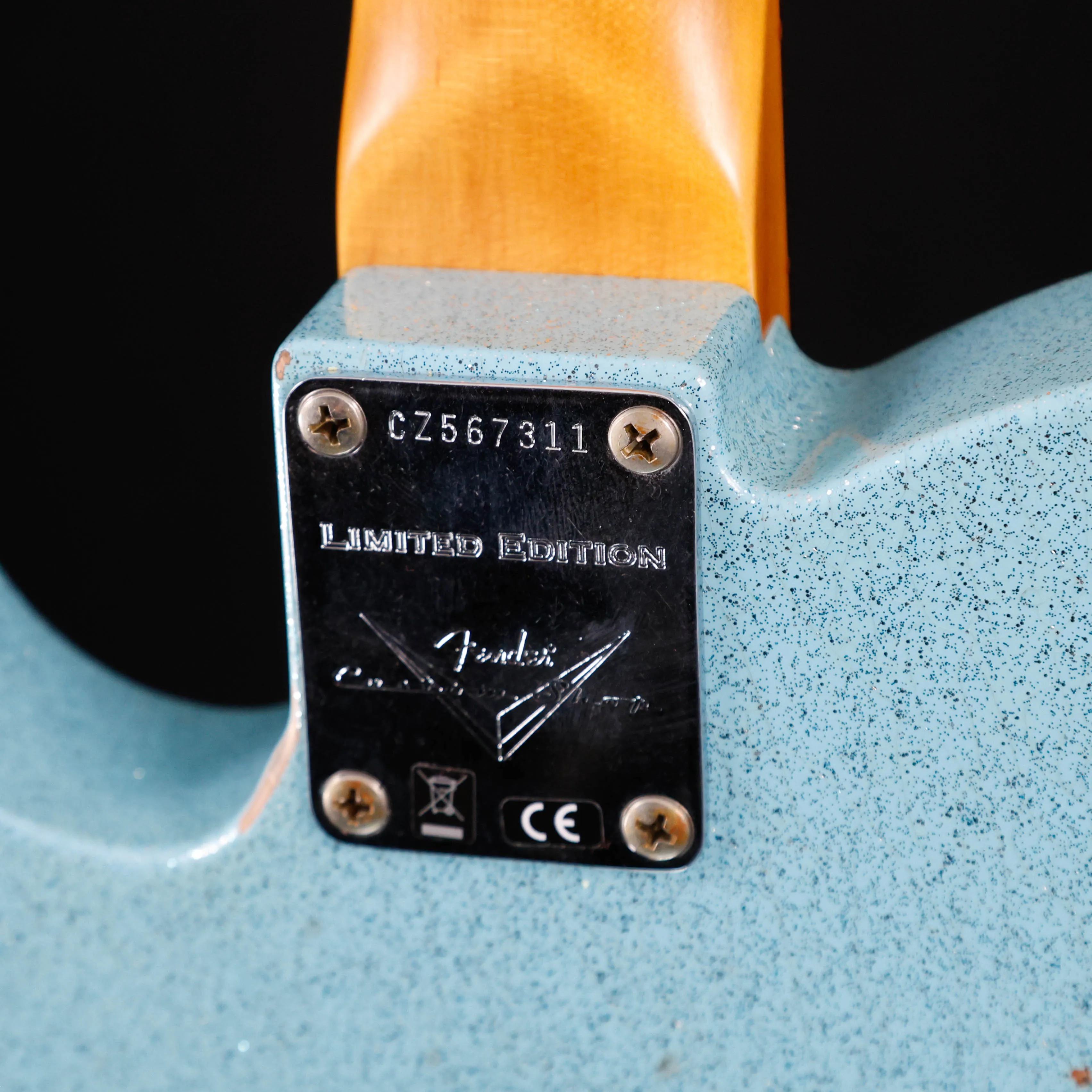 Fender Custom Shop LTD '61 Telecaster Relic, Aged Blue Sparkle 7lbs 9.1oz