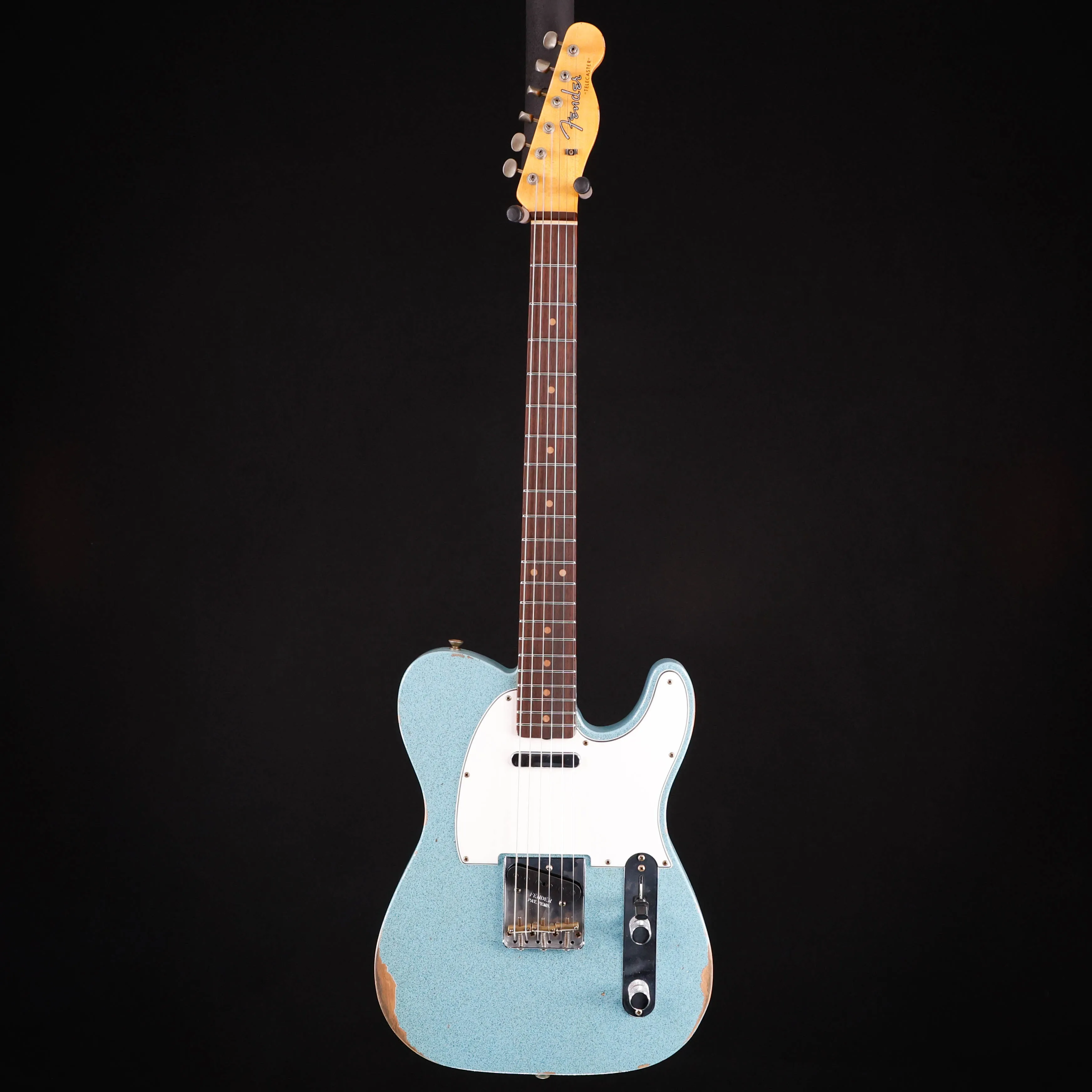 Fender Custom Shop LTD '61 Telecaster Relic, Aged Blue Sparkle 7lbs 9.1oz