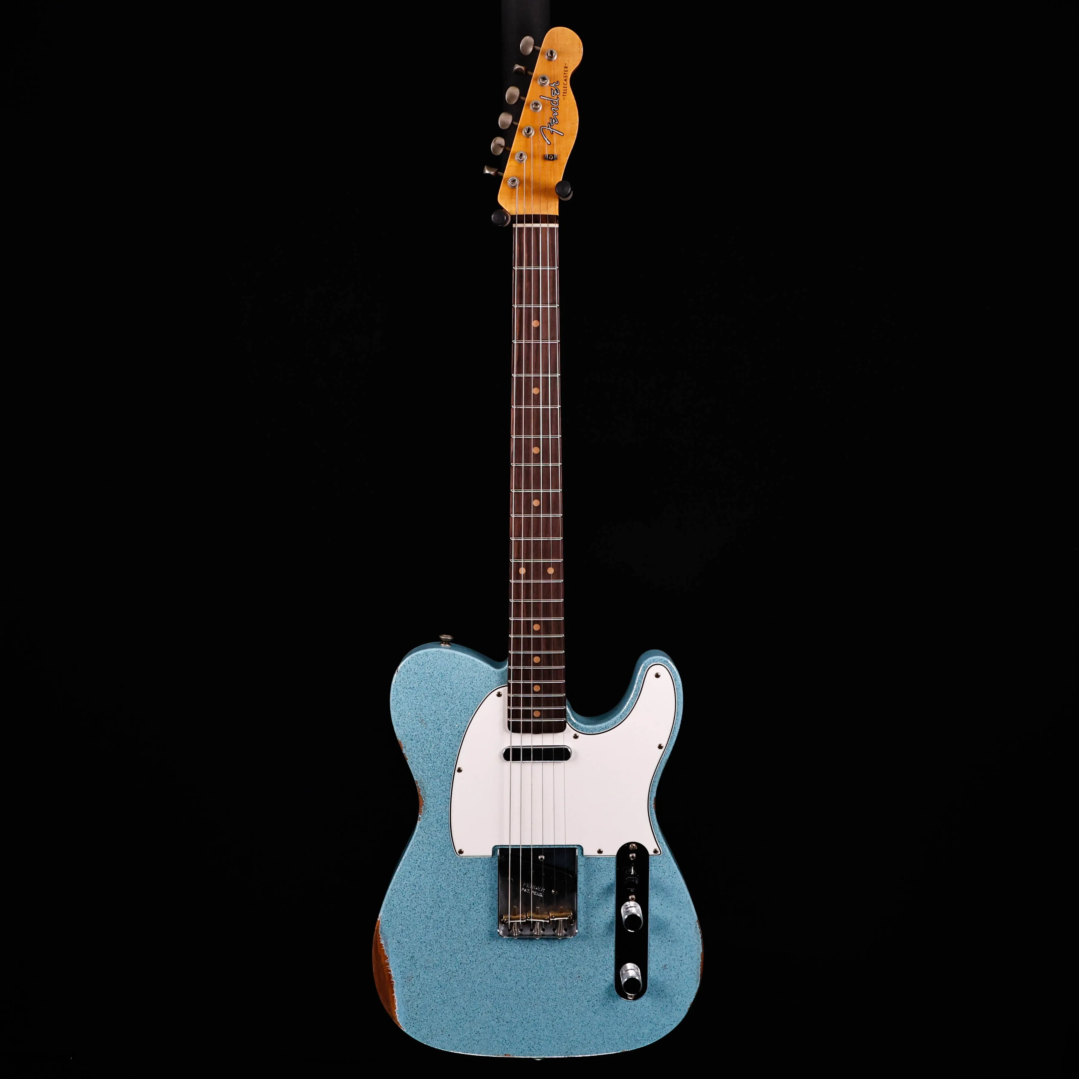 Fender Custom Shop LTD '61 Telecaster Relic, Aged Blue Sparkle 8lbs 3.5oz