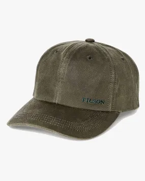 Filson Oil Tin Low Profile Logger Cap - Otter Green