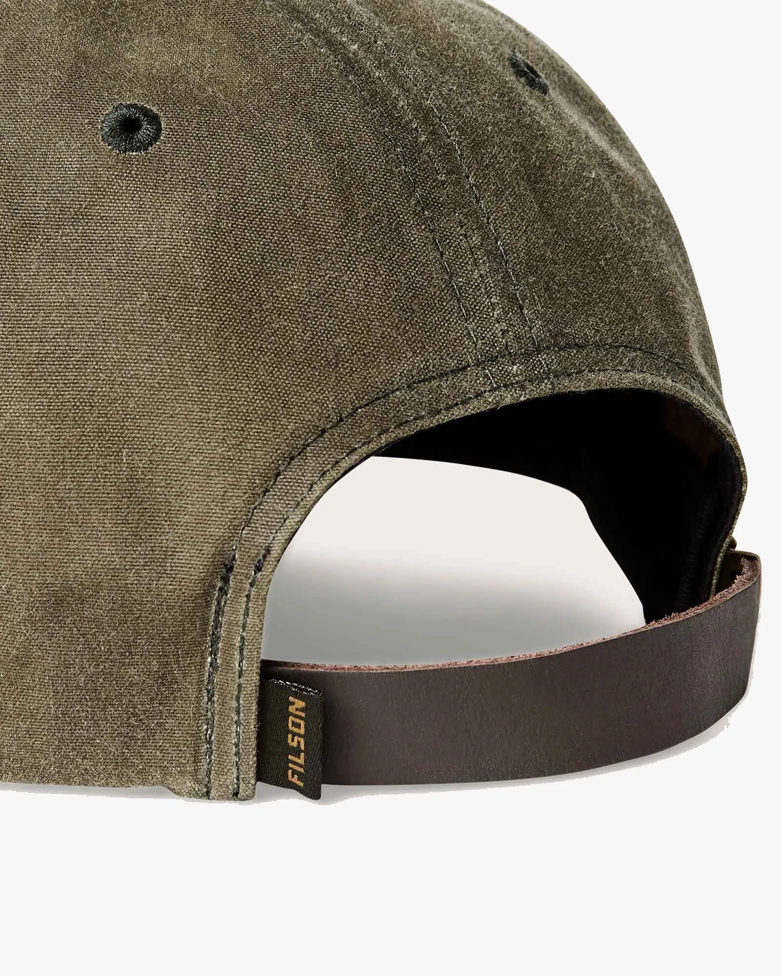 Filson Oil Tin Low Profile Logger Cap - Otter Green