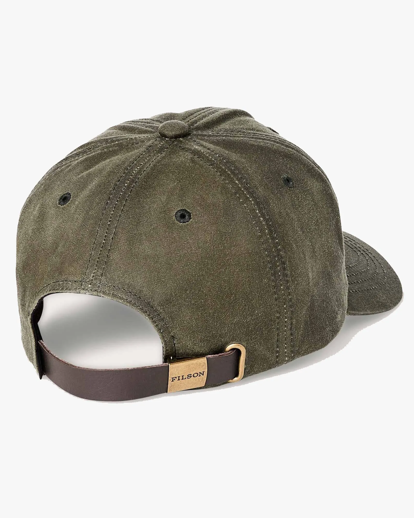 Filson Oil Tin Low Profile Logger Cap - Otter Green