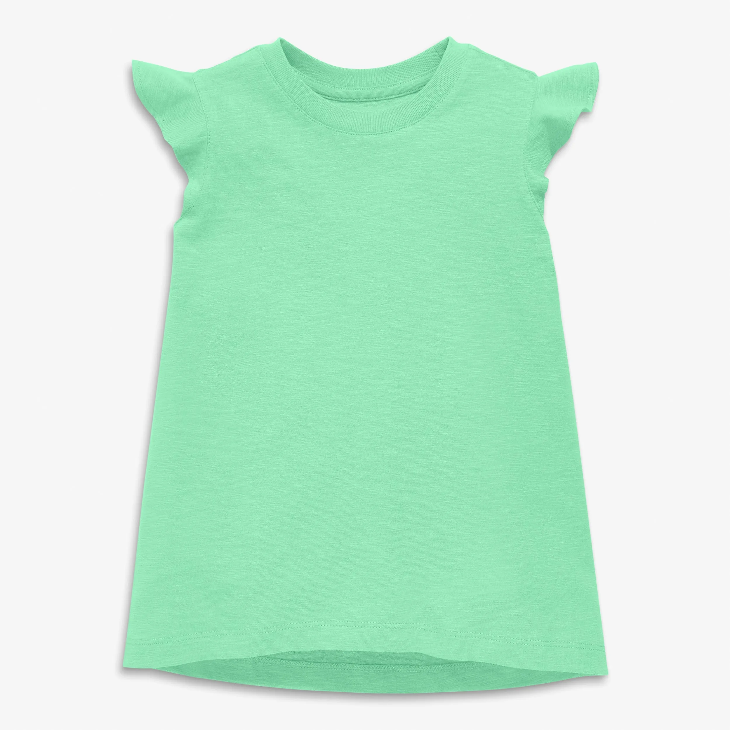 Flutter sleeve tee