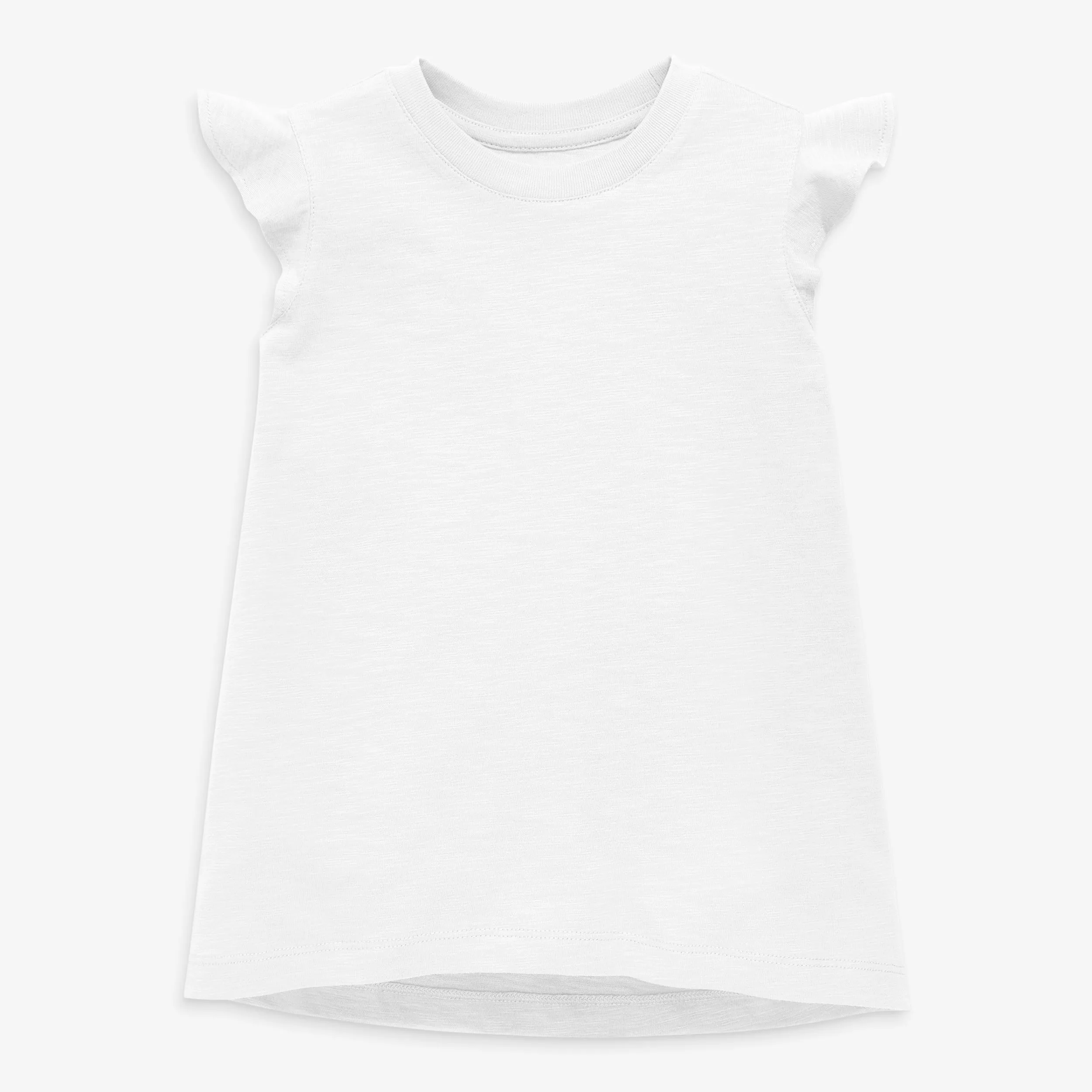 Flutter sleeve tee