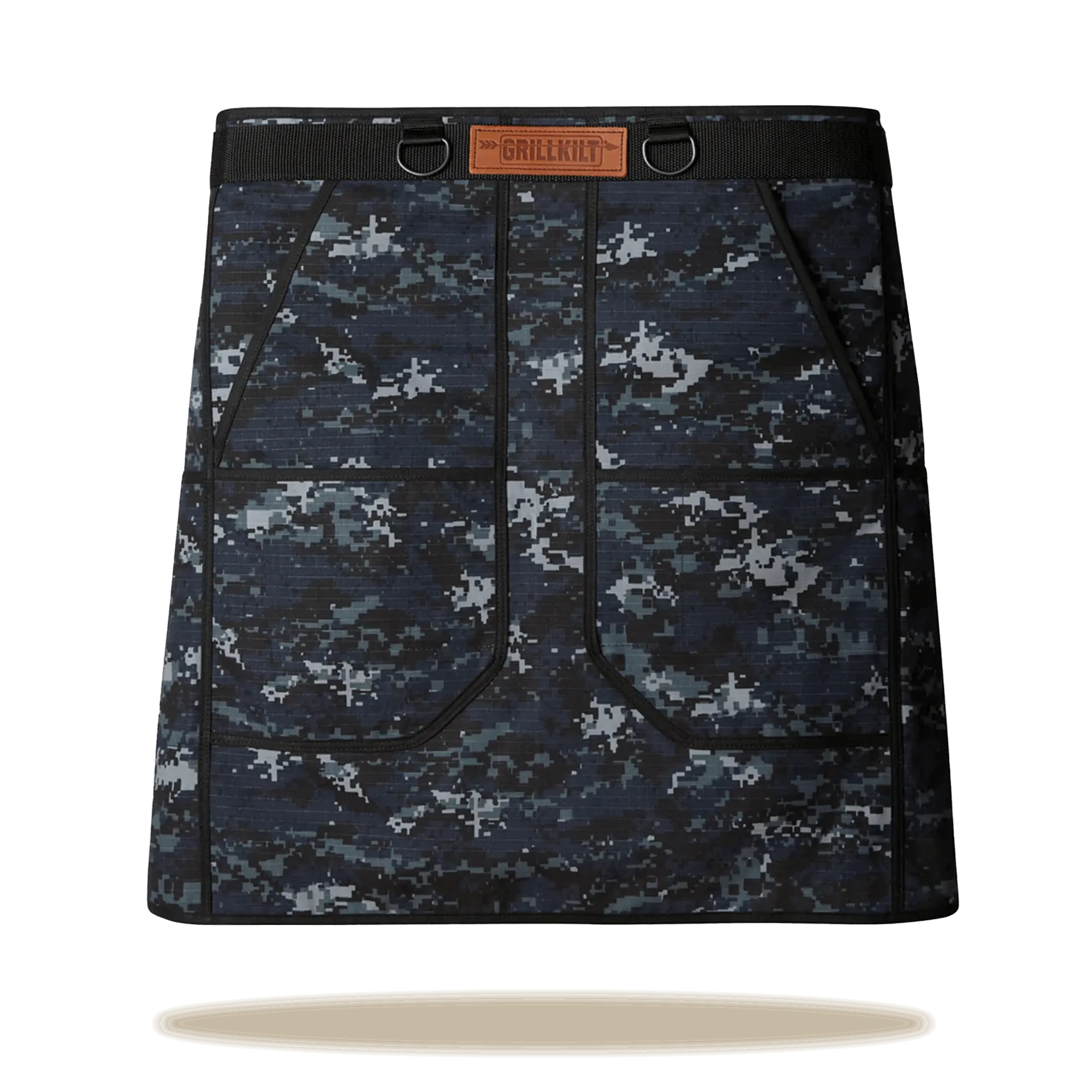 GRILLKILT Grilling Apron - Navy Camo