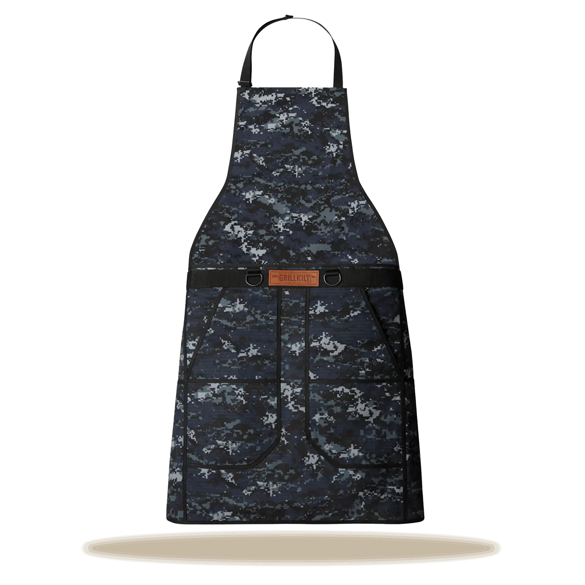 GRILLKILT Grilling Apron - Navy Camo
