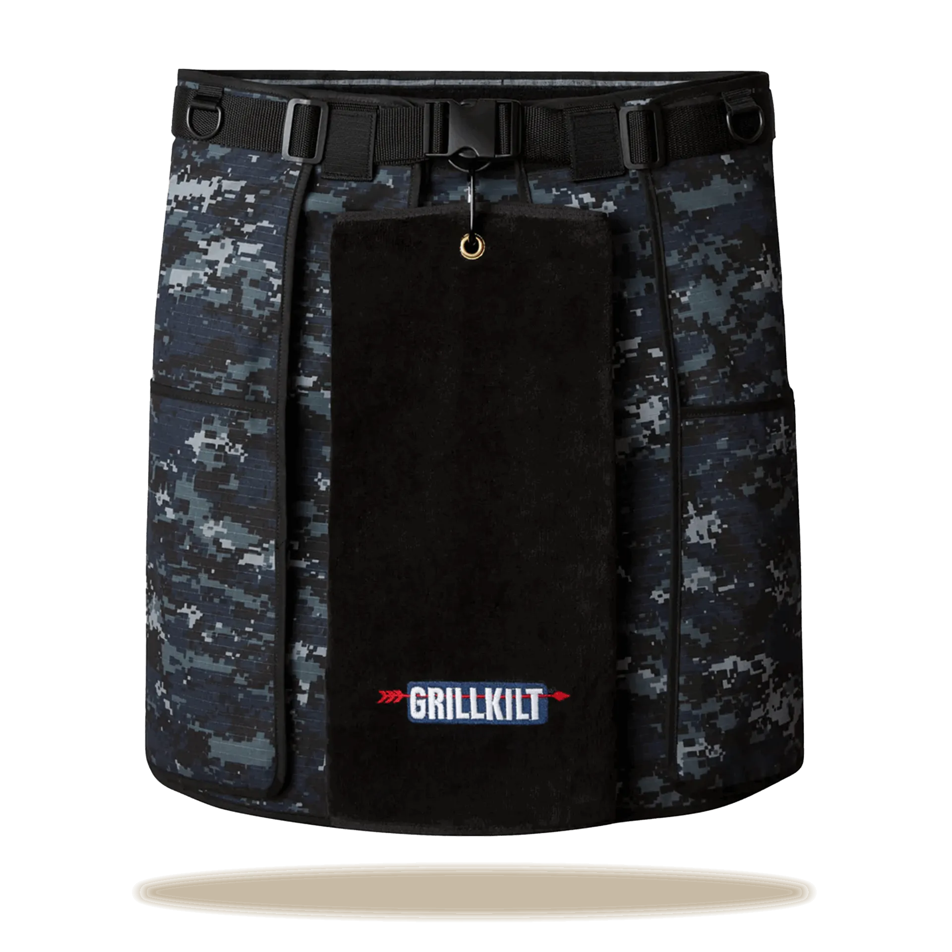 GRILLKILT Grilling Apron - Navy Camo