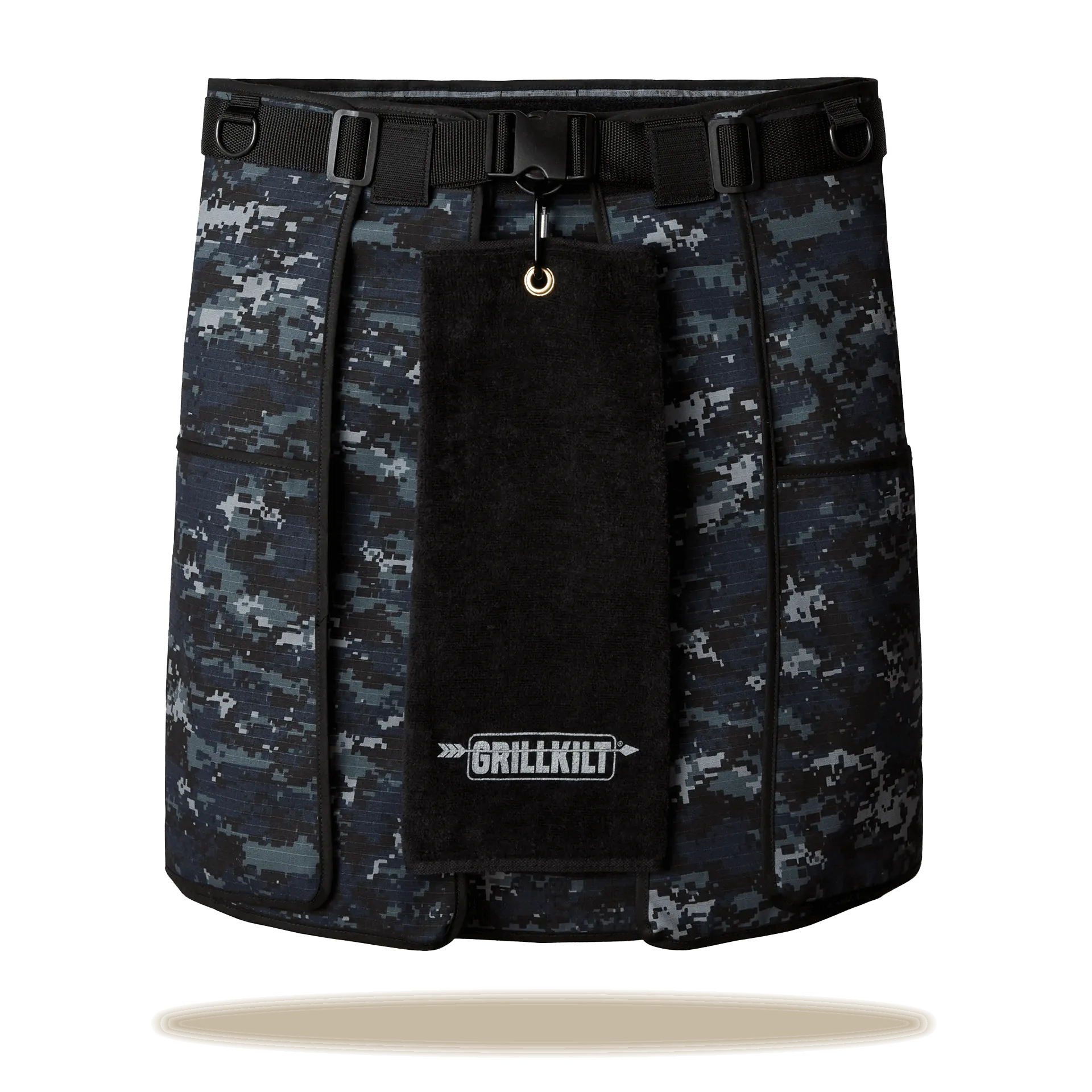 GRILLKILT Grilling Apron - Navy Camo