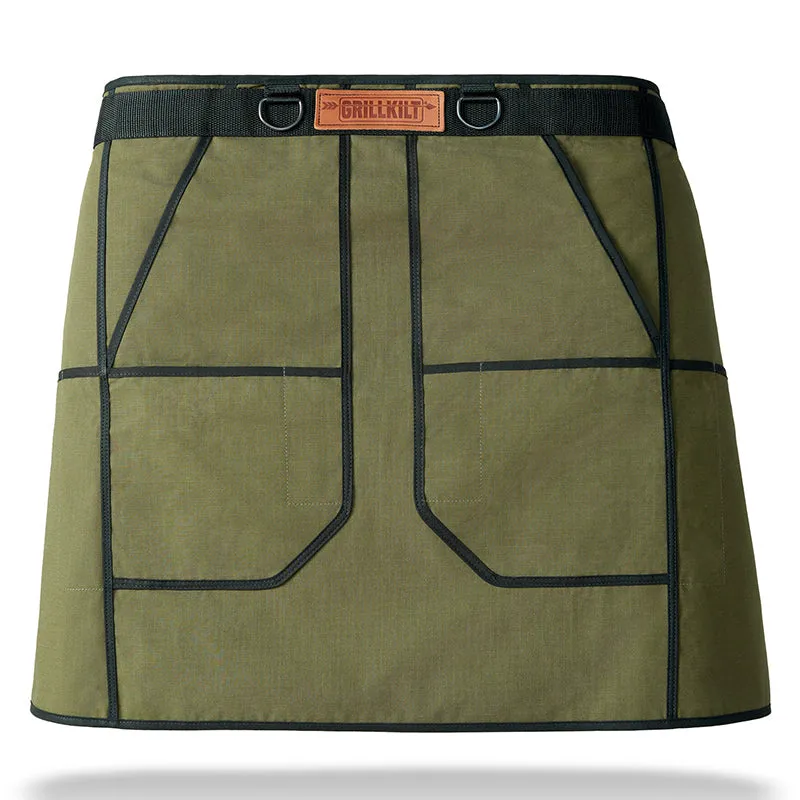 GRILLKILT Grilling Apron - Olive