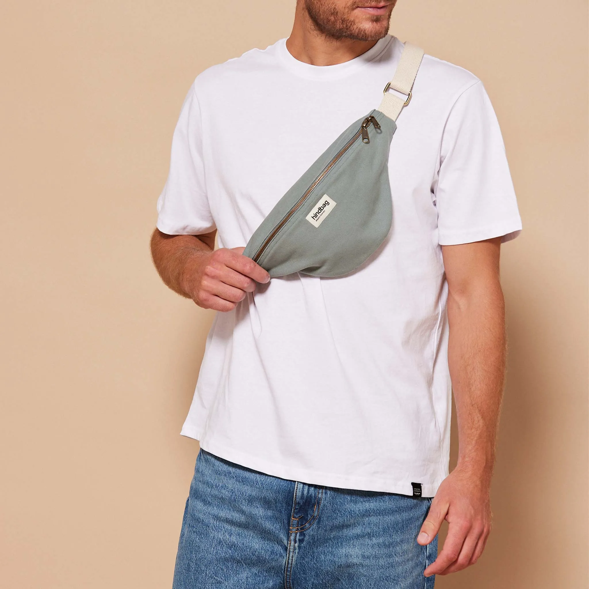Hindbag Olivia Cross Body Bag Blue Sage
