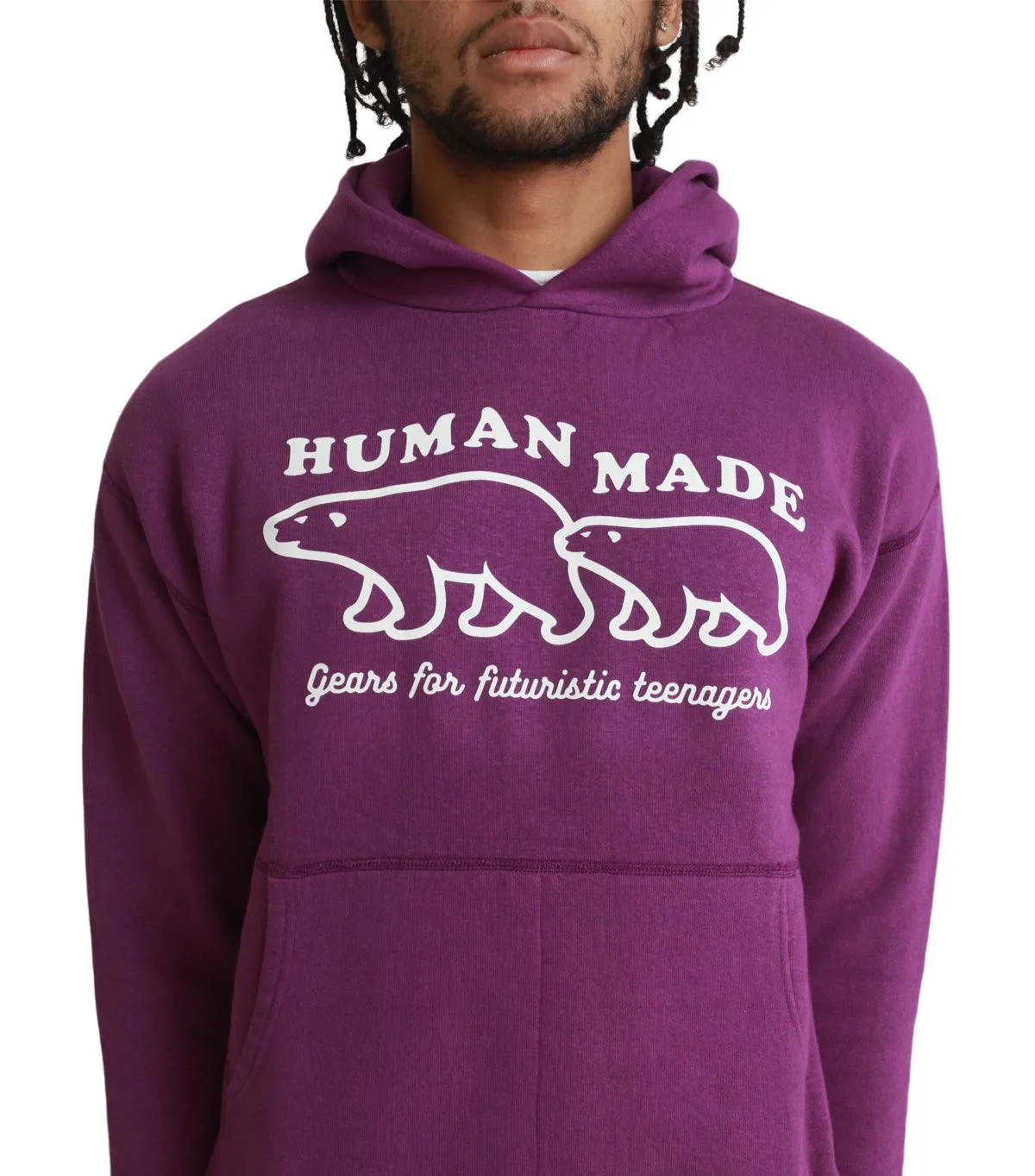 Human Made Tsuriami Hoodie Purple