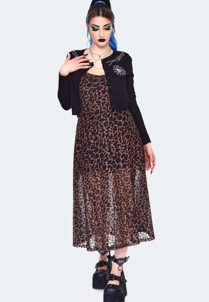 Jawbreaker - Alchemic Heart Embroidered Black - Cardigan