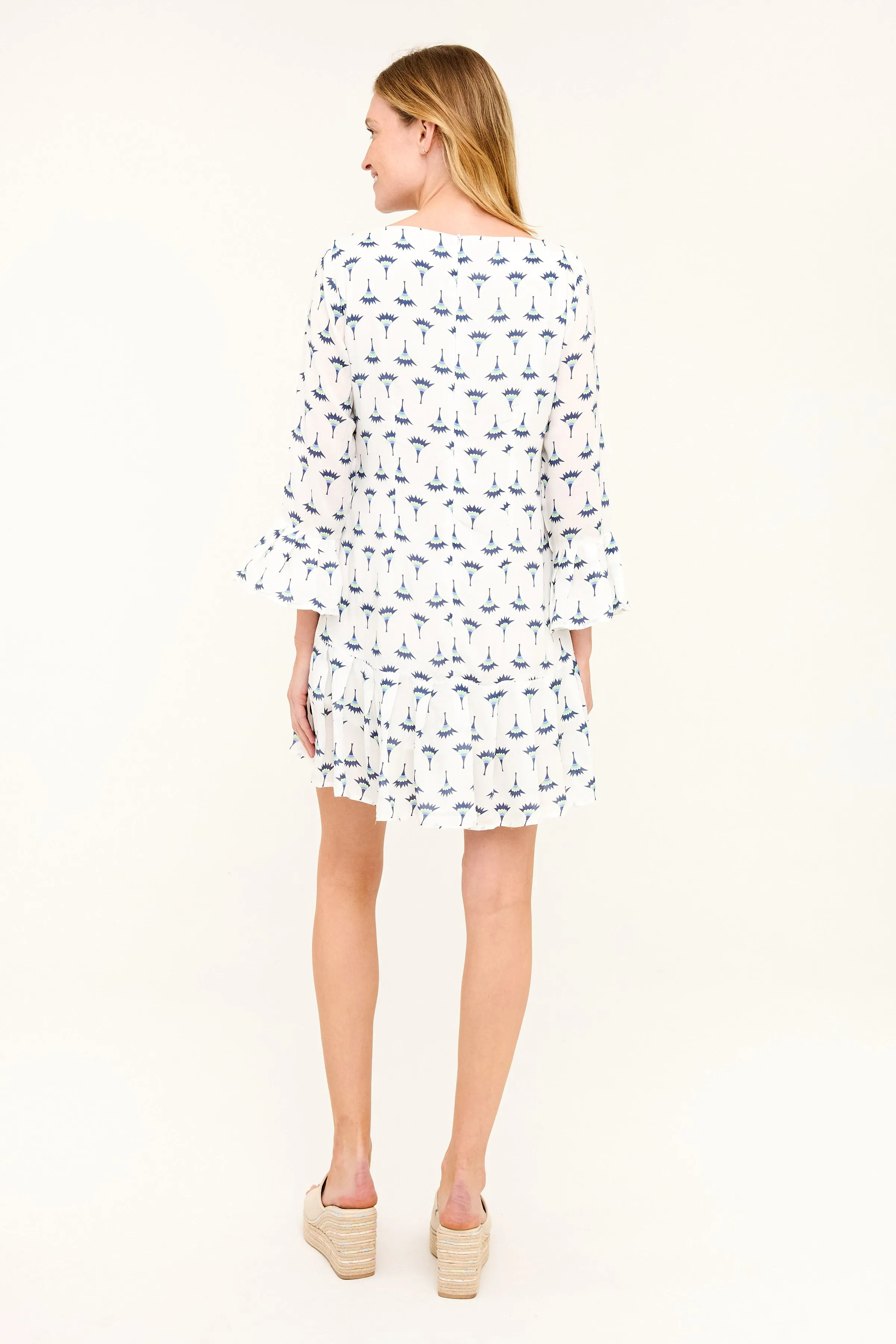 Jeannie Dress - Tea Print