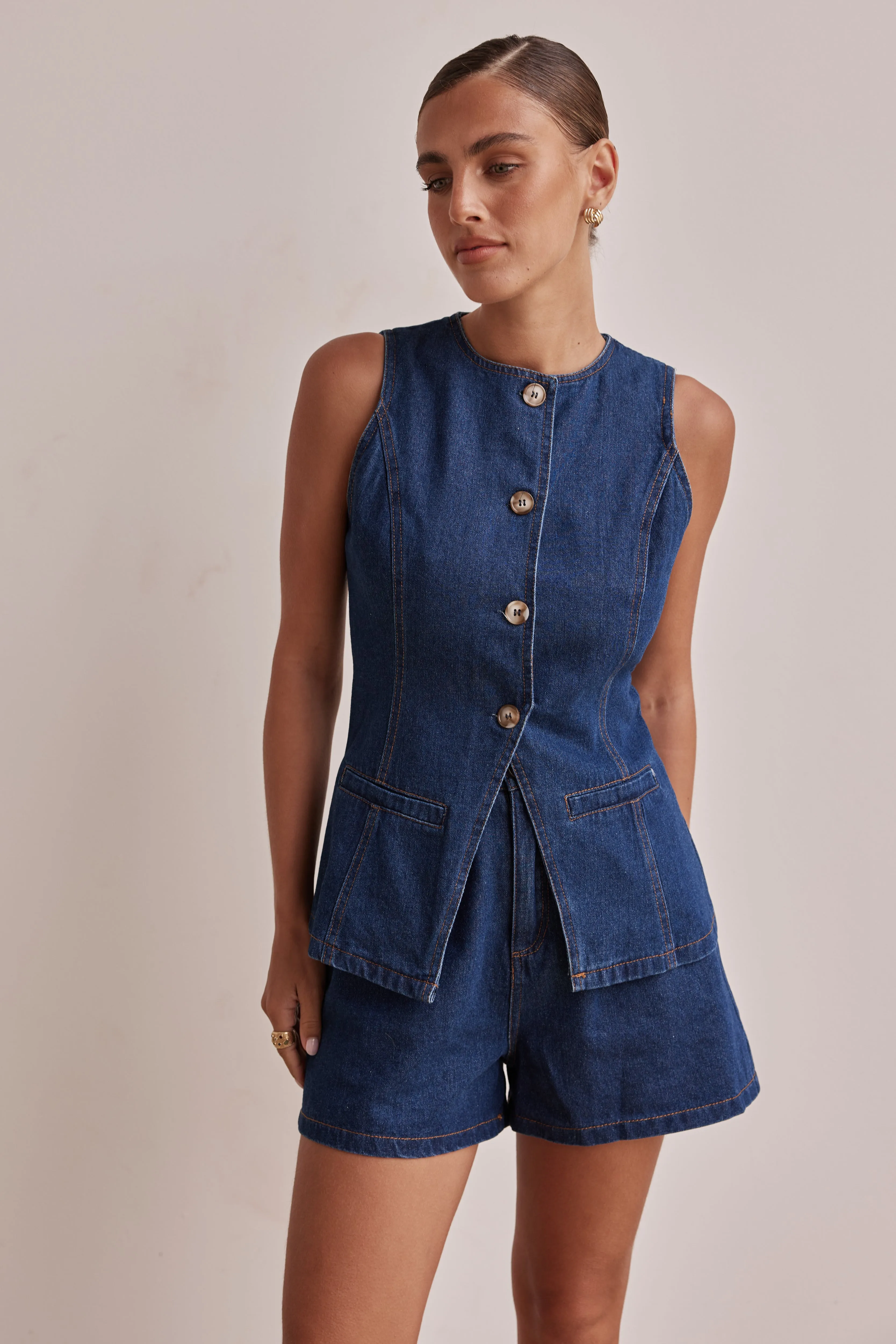 Jules Denim Set (Blue)